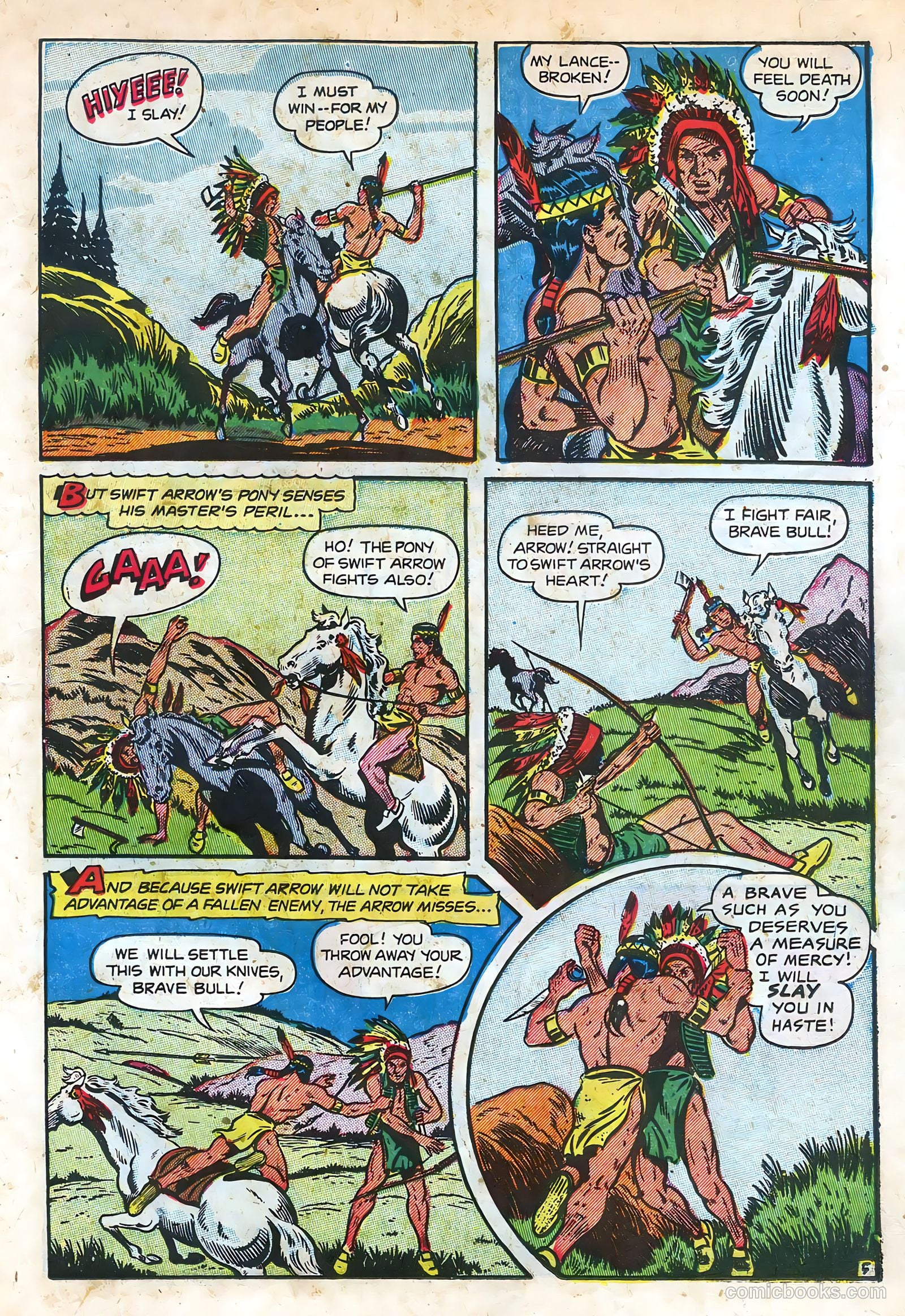 The Lone Rider #11 (1952) — page 15 of 36
