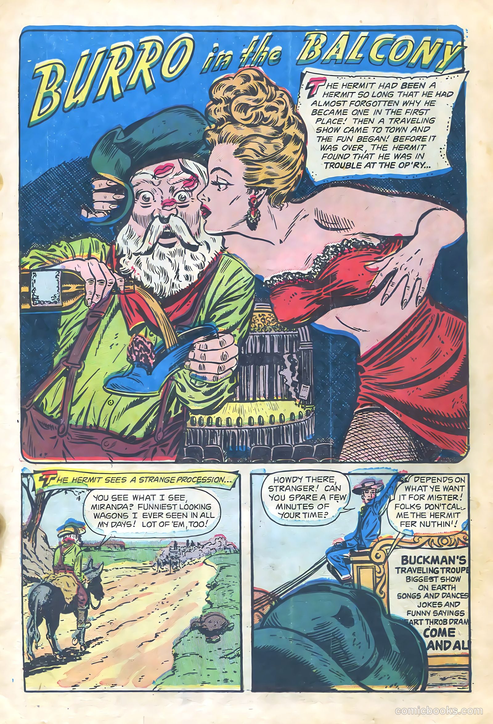The Lone Rider #12 (1953) — page 11 of 36