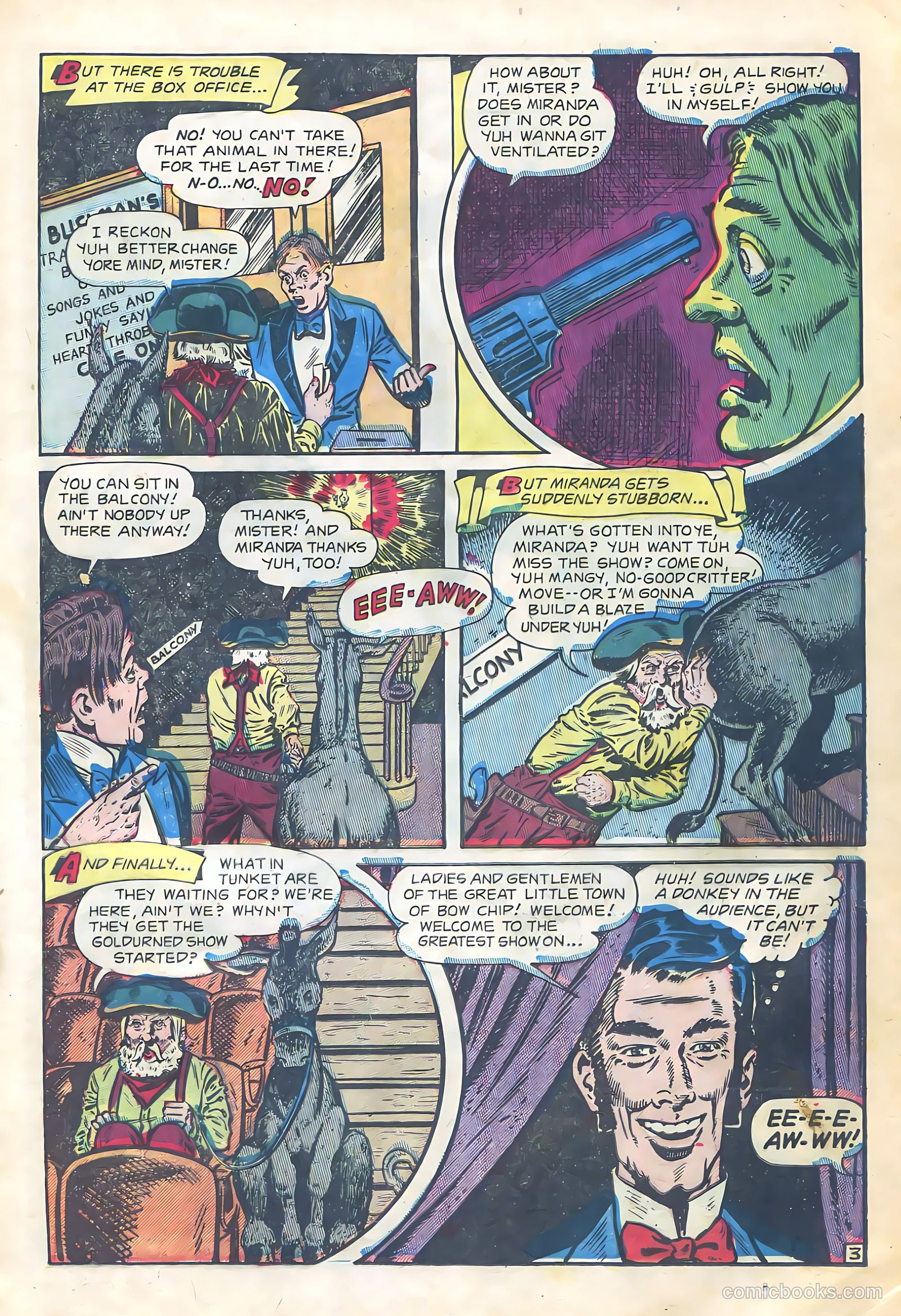 The Lone Rider #12 (1953) — page 13 of 36