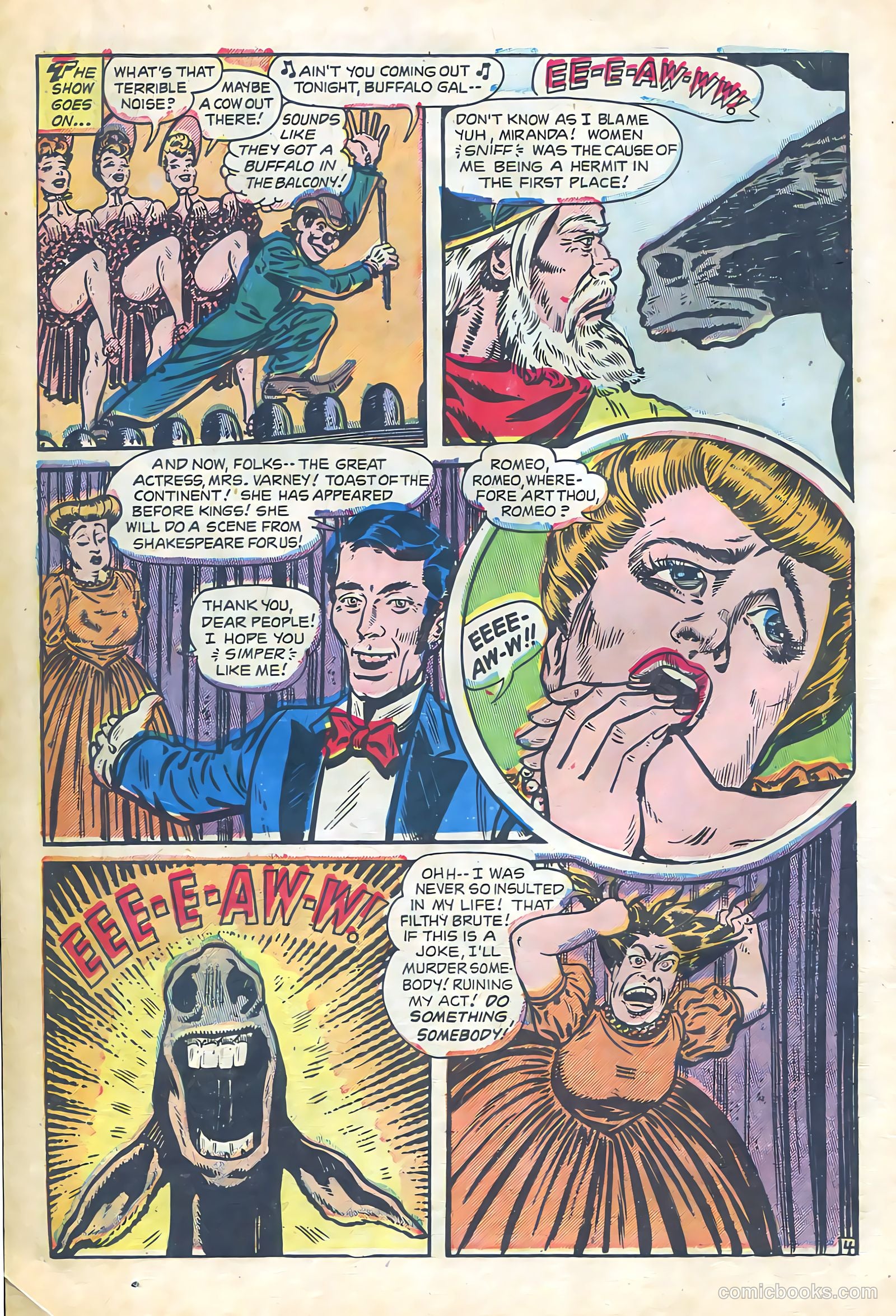 The Lone Rider #12 (1953) — page 14 of 36