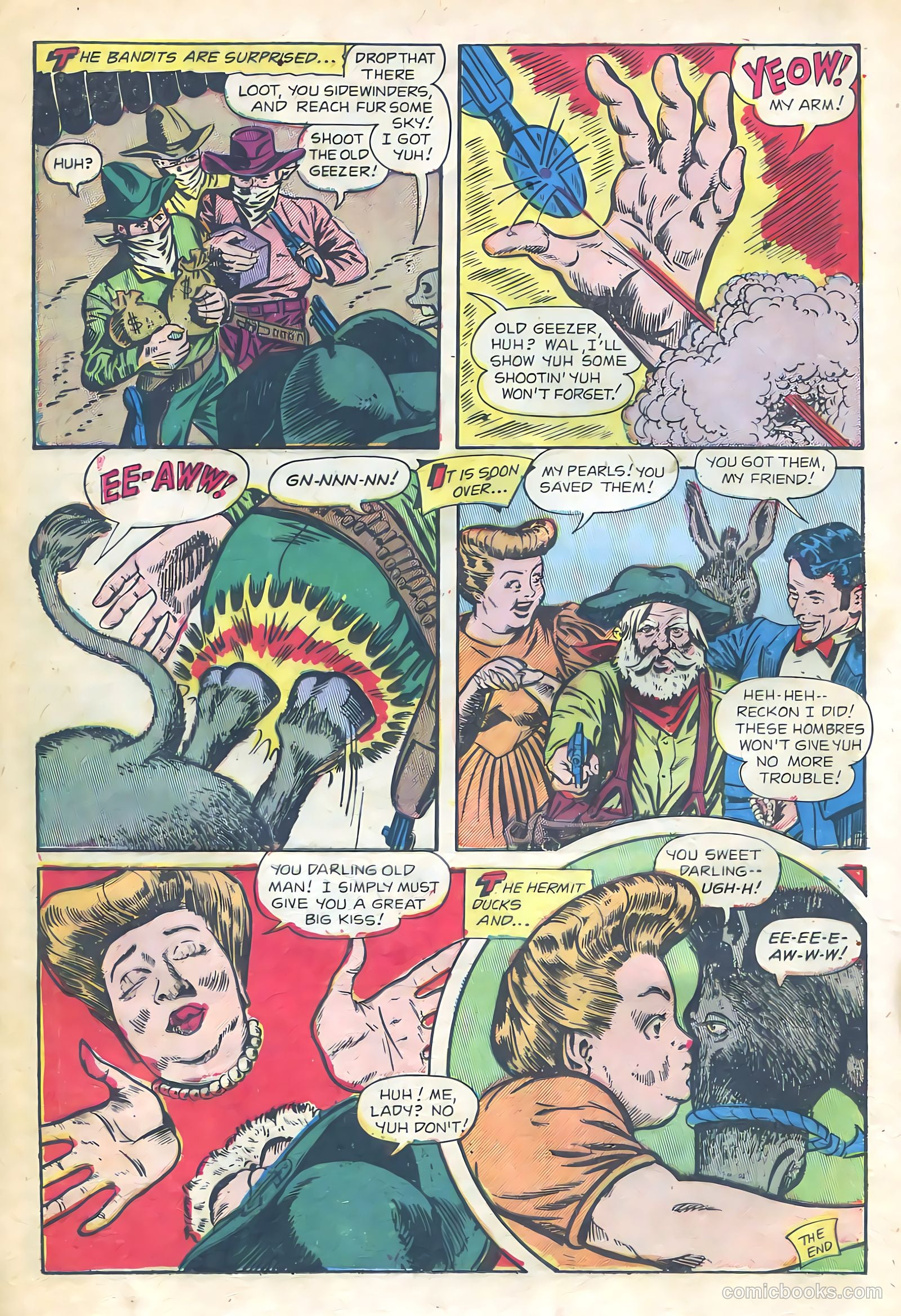 The Lone Rider #12 (1953) — page 16 of 36