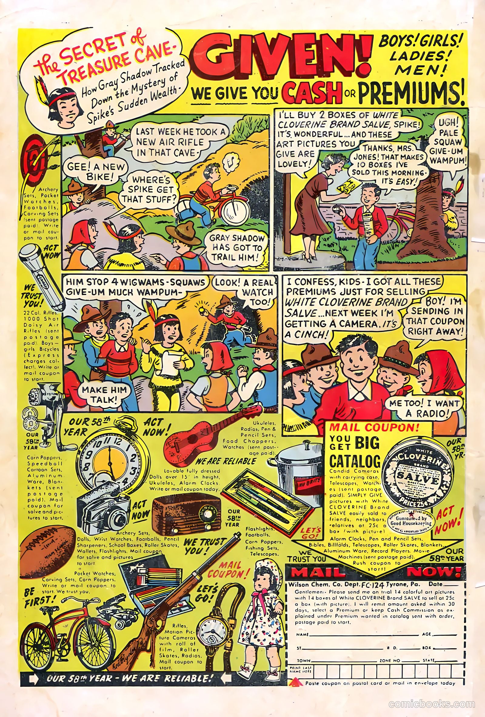 The Lone Rider #12 (1953) — page 36 of 36