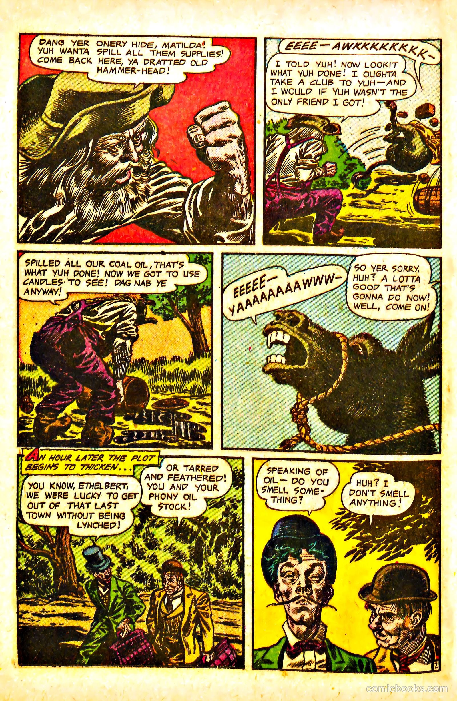 The Lone Rider #13 (1953) — page 12 of 36
