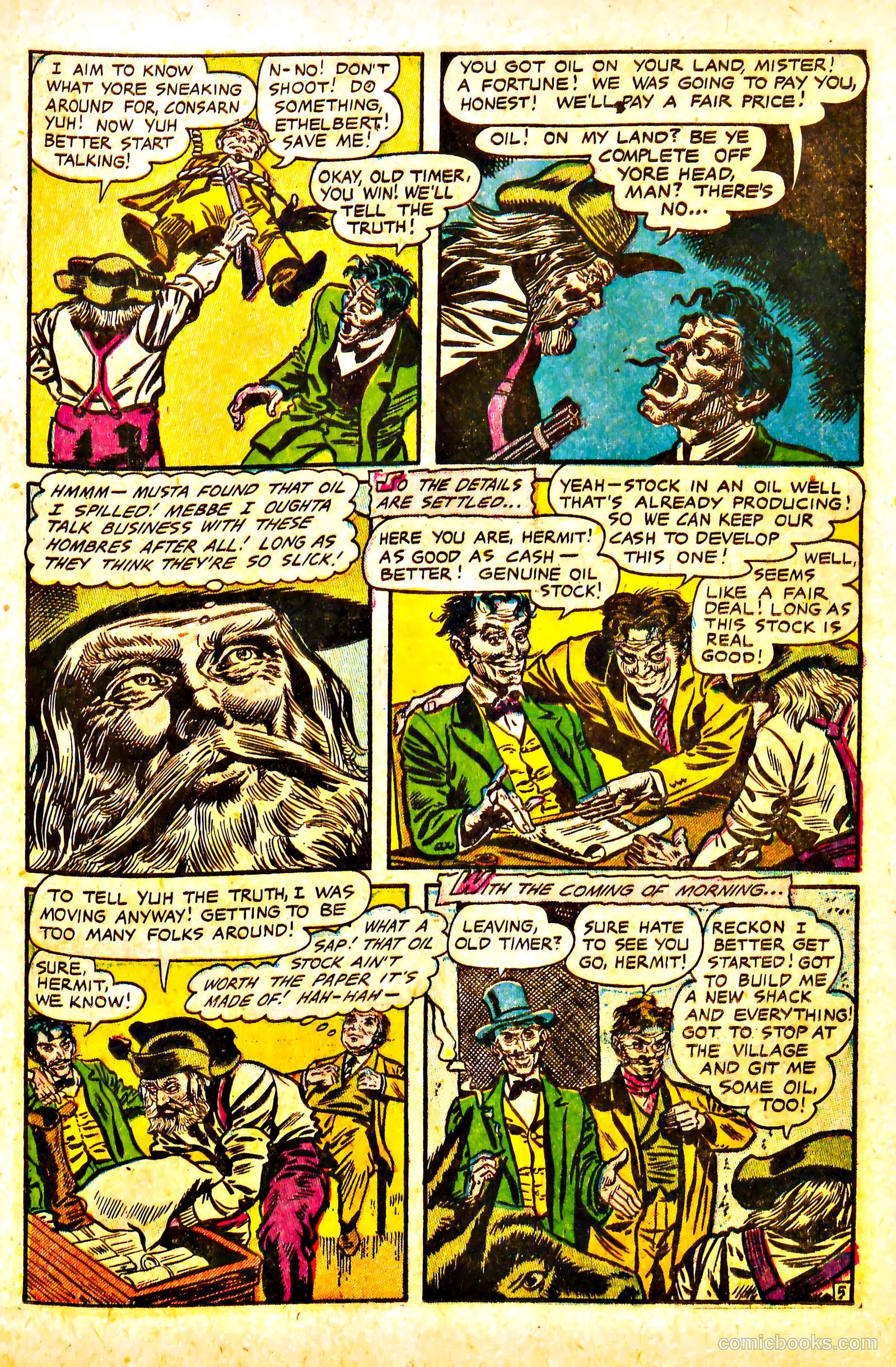 The Lone Rider #13 (1953) — page 15 of 36
