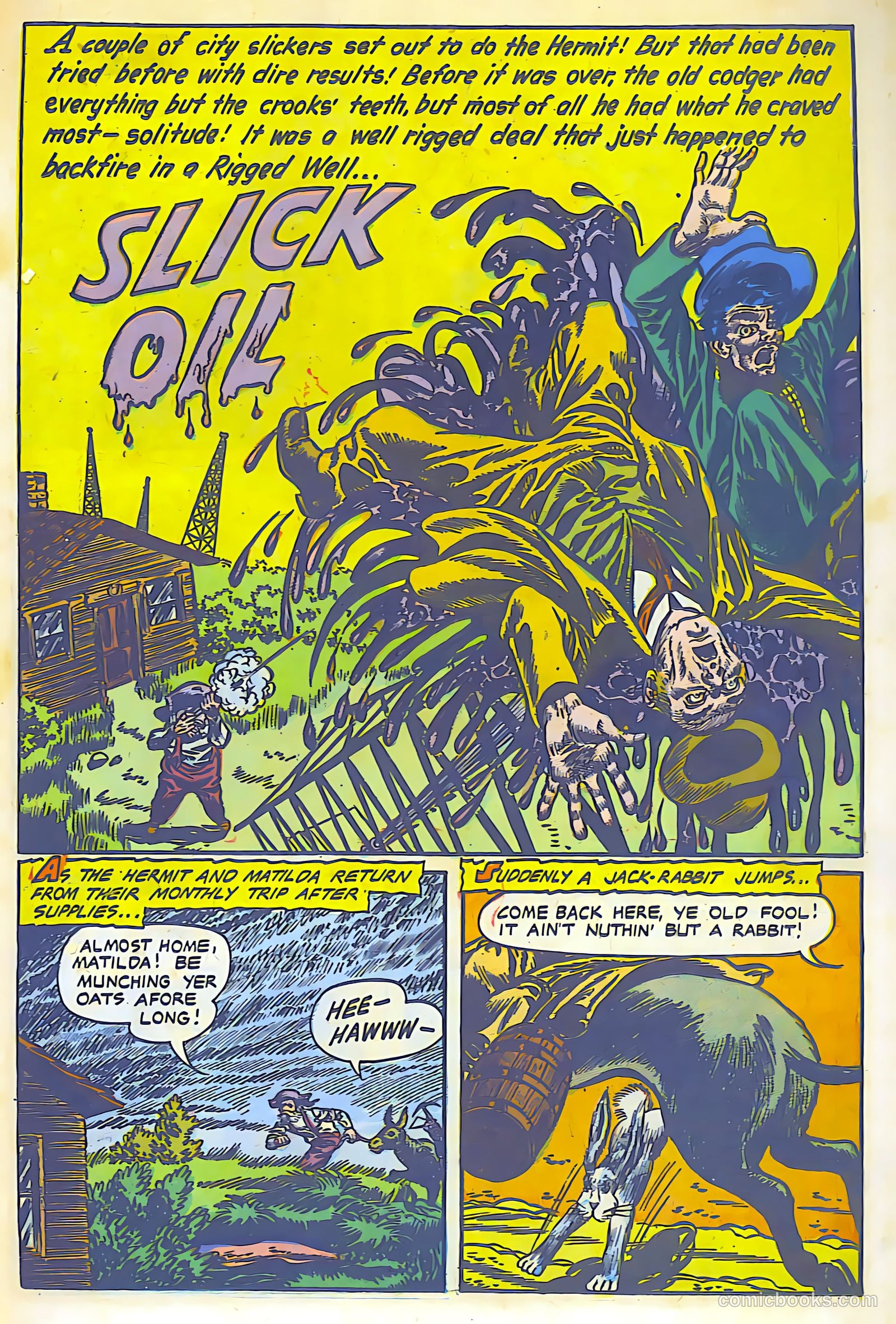 The Lone Rider #13 (1950) — page 10 of 31