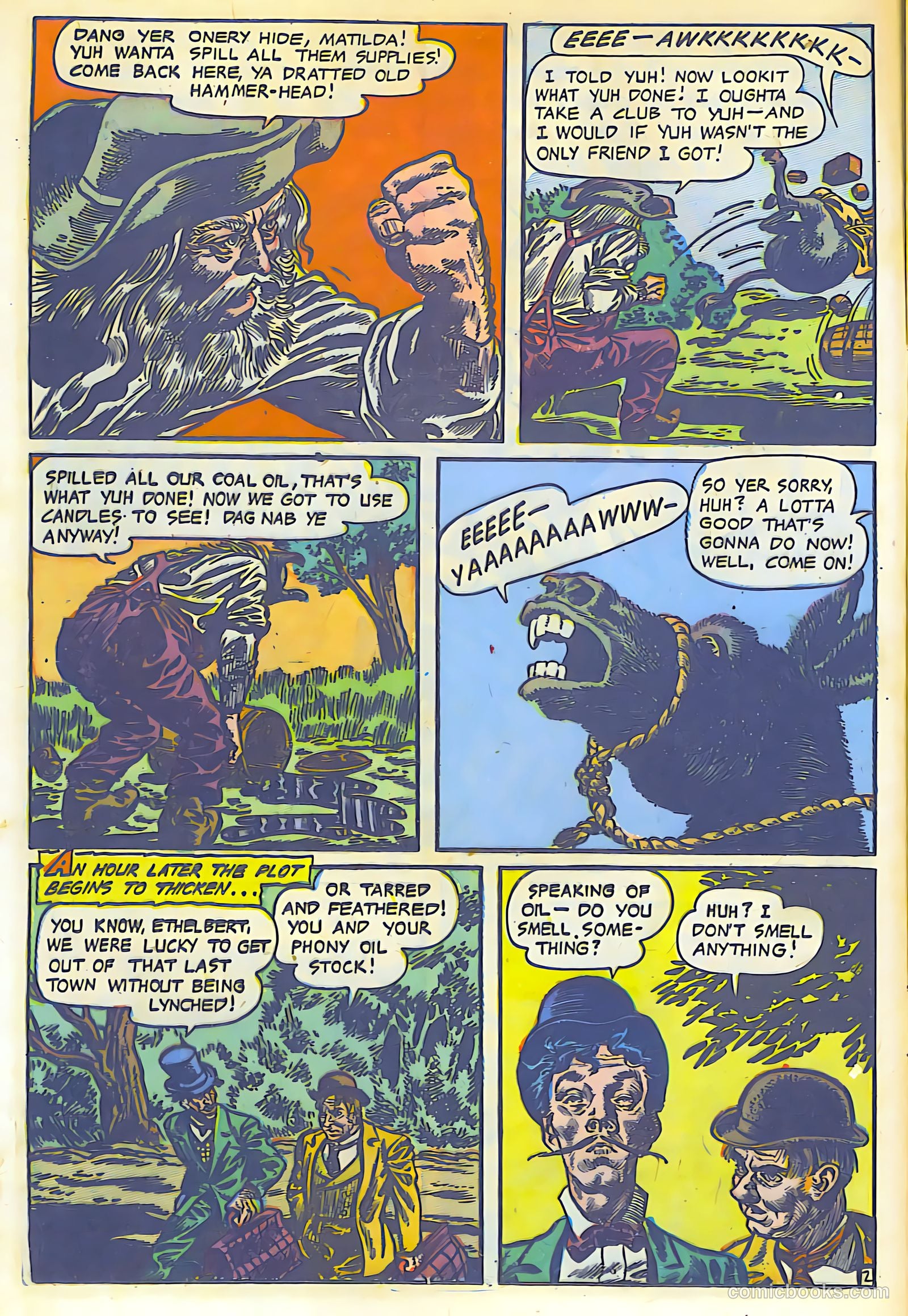The Lone Rider #13 (1950) — page 11 of 31