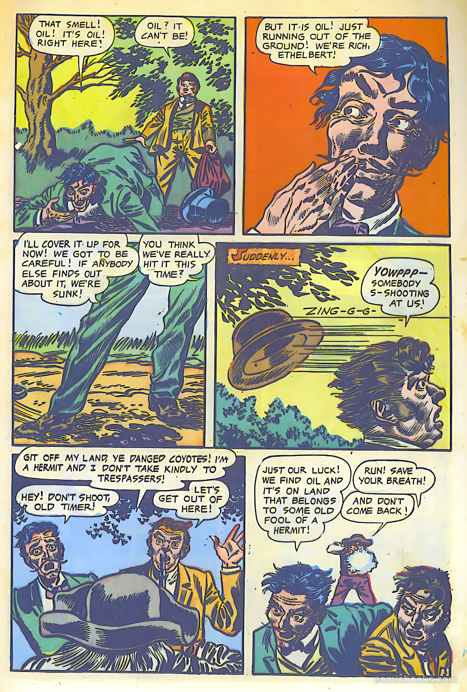 The Lone Rider #13 (1950) — page 12 of 31