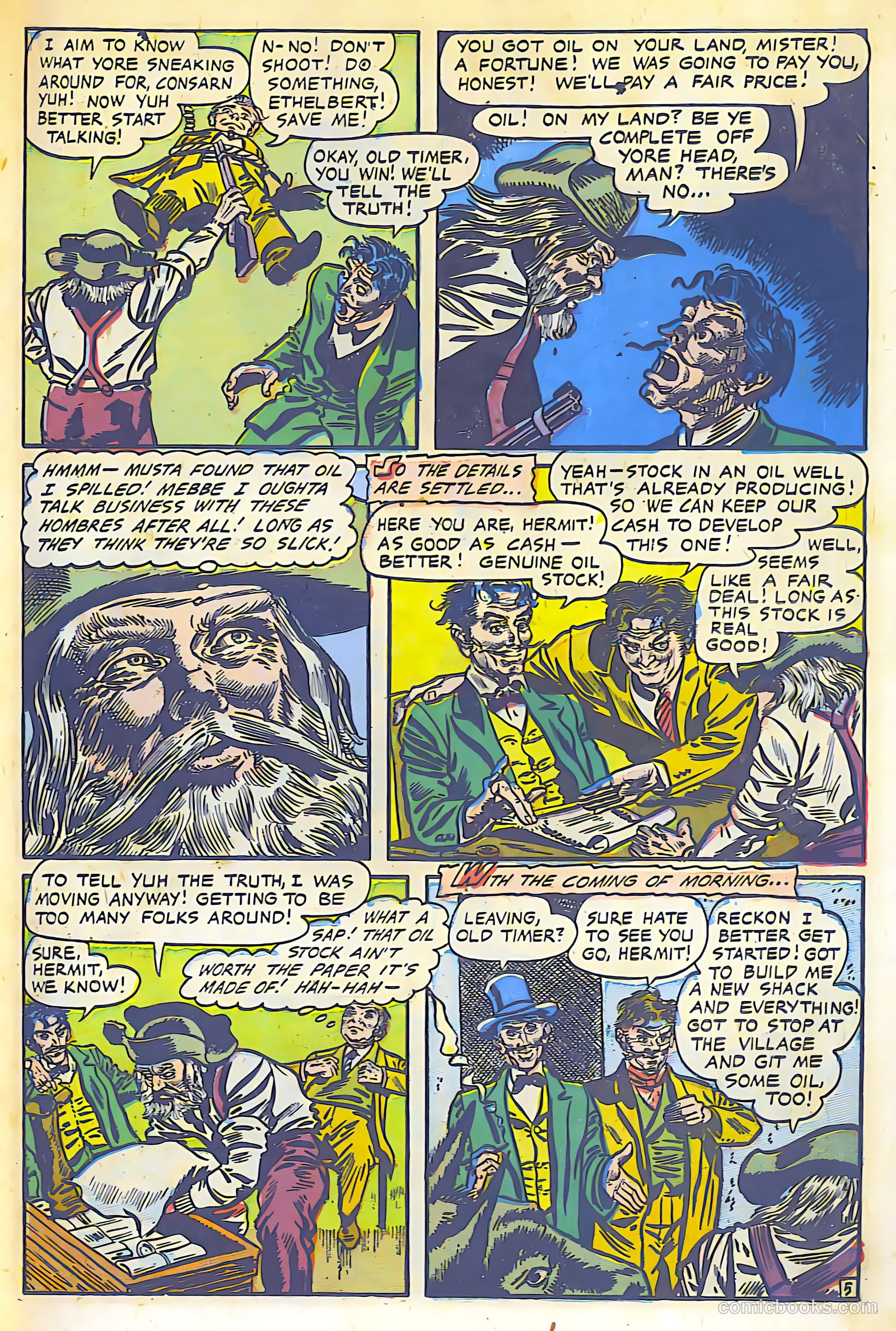 The Lone Rider #13 (1950) — page 14 of 31