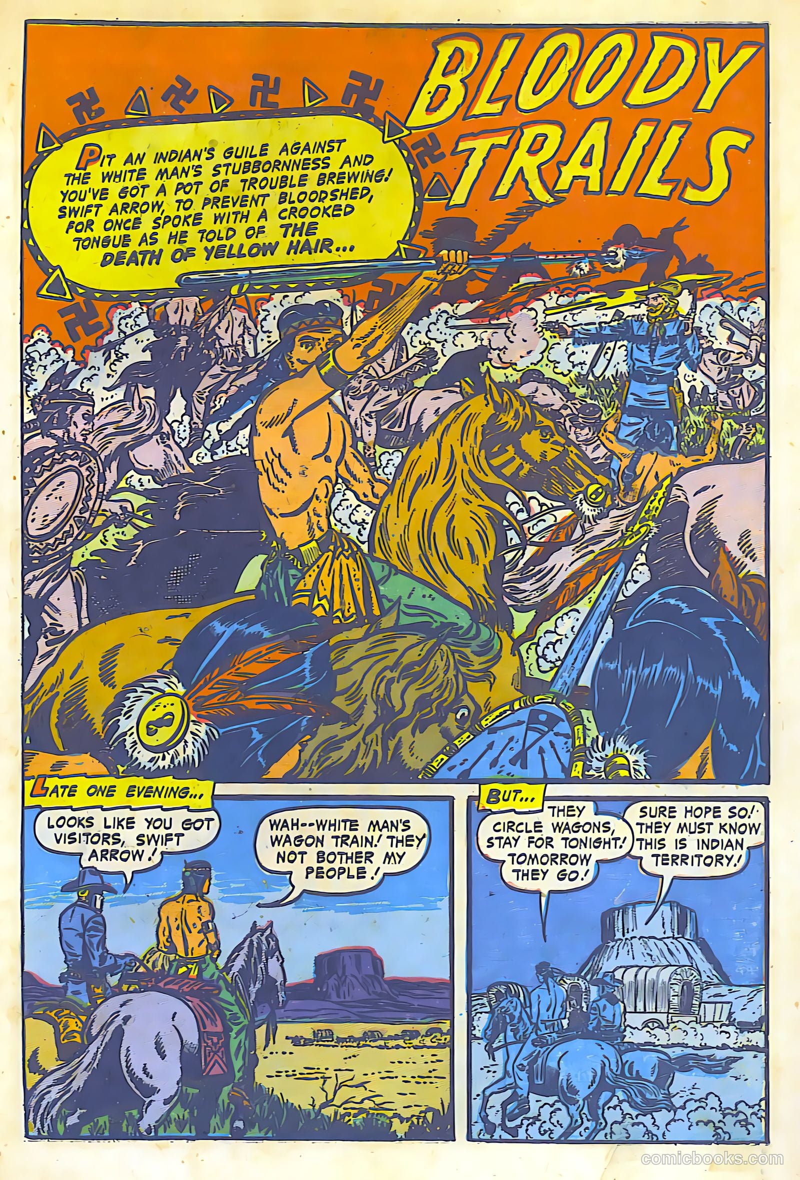 The Lone Rider #13 (1950) — page 25 of 31