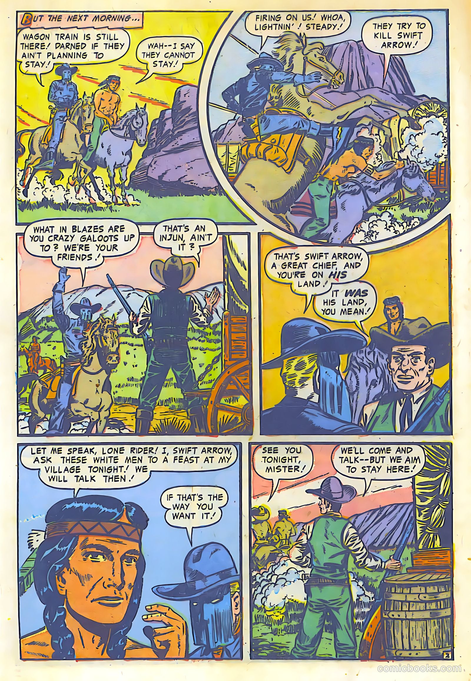 The Lone Rider #13 (1950) — page 26 of 31