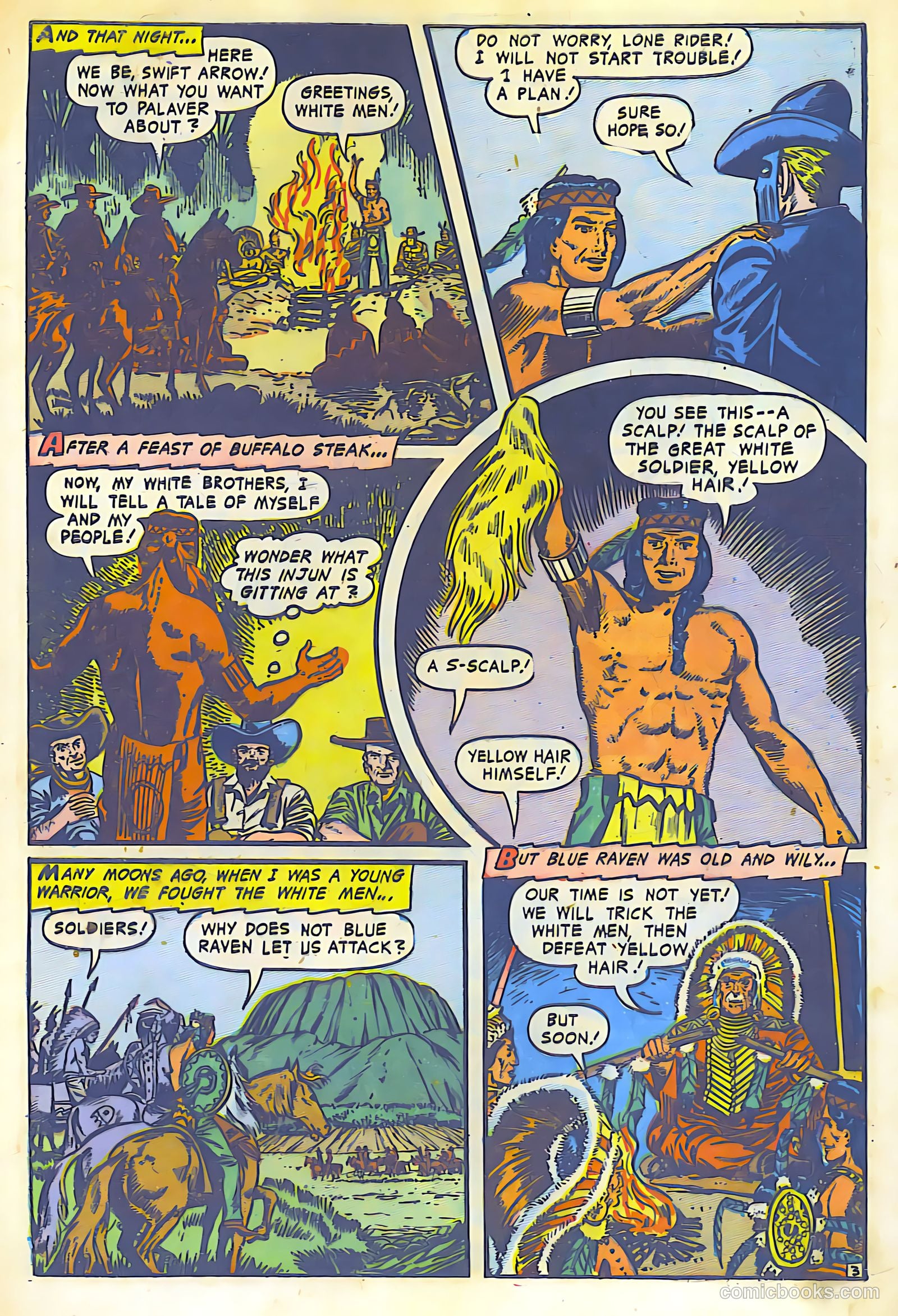 The Lone Rider #13 (1950) — page 27 of 31