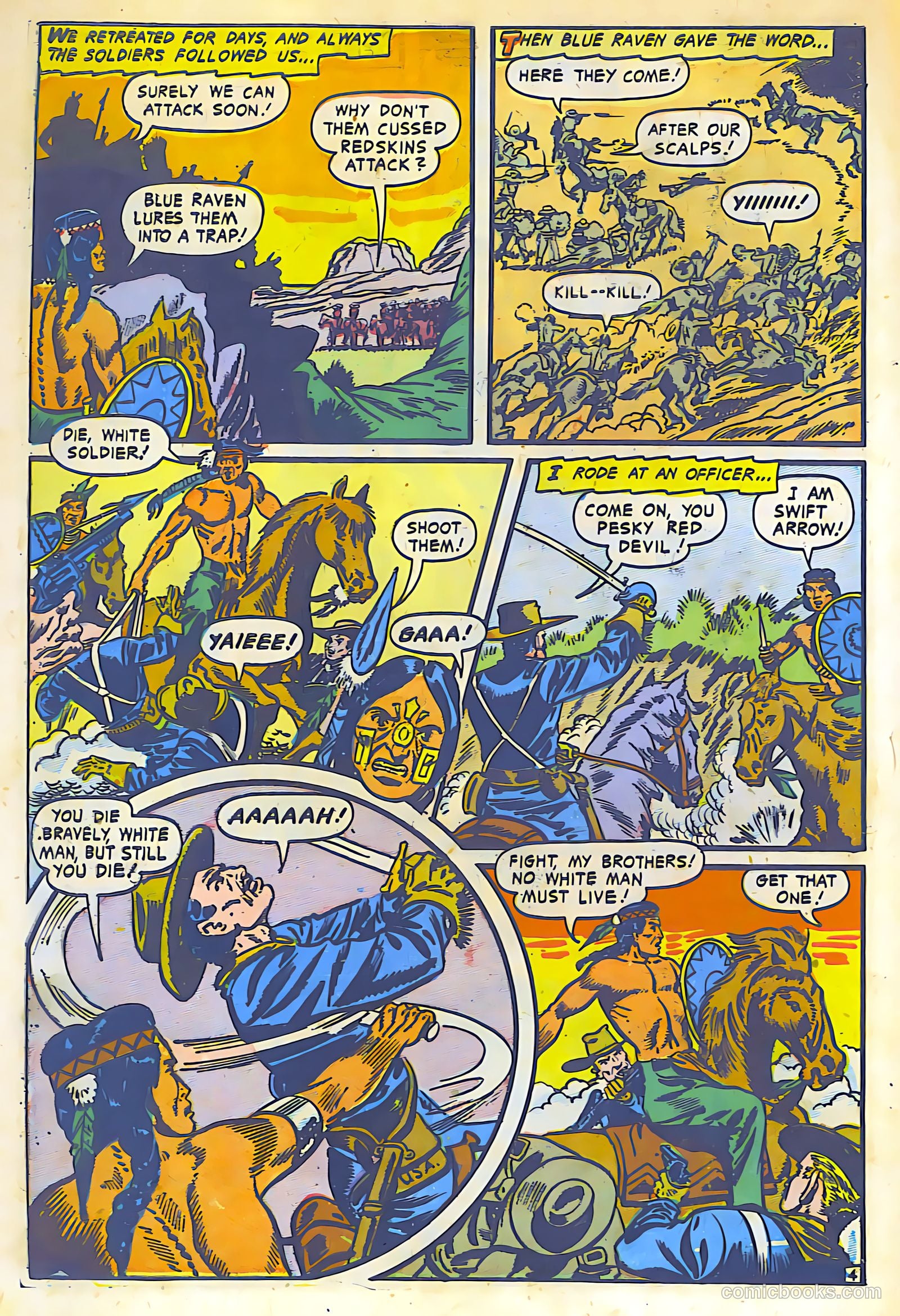 The Lone Rider #13 (1950) — page 28 of 31