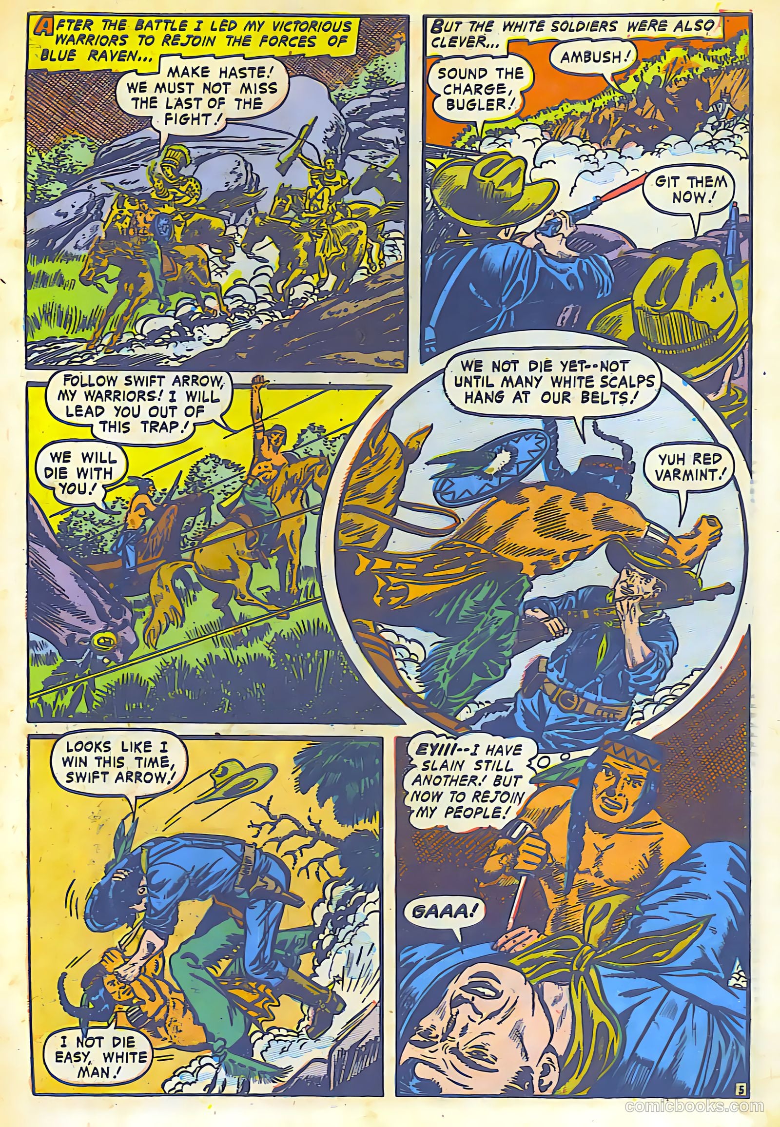The Lone Rider #13 (1950) — page 29 of 31