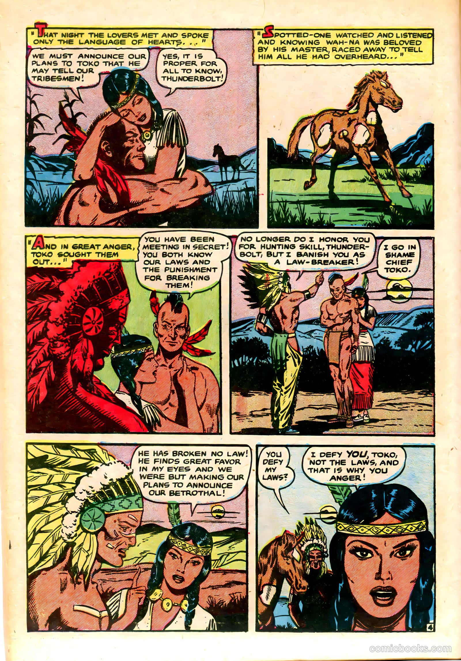 The Lone Rider #14 (1953) — page 14 of 36