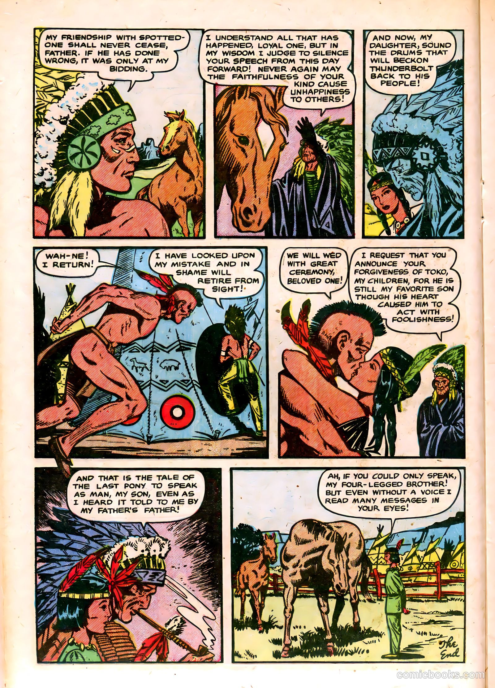 The Lone Rider #14 (1953) — page 16 of 36