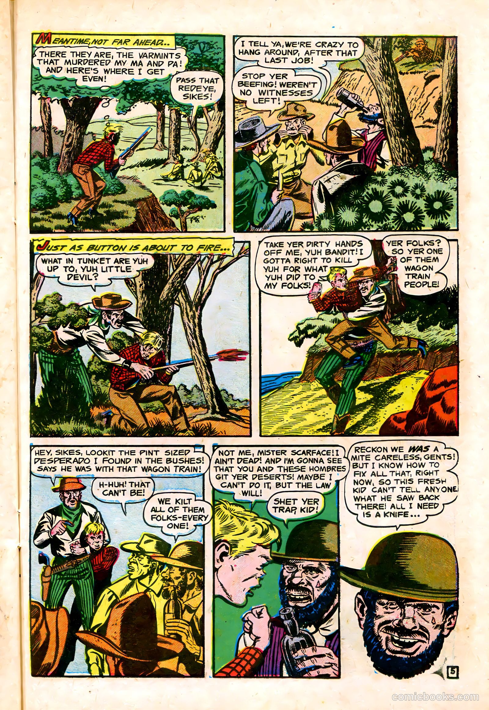 The Lone Rider #14 (1953) — page 23 of 36