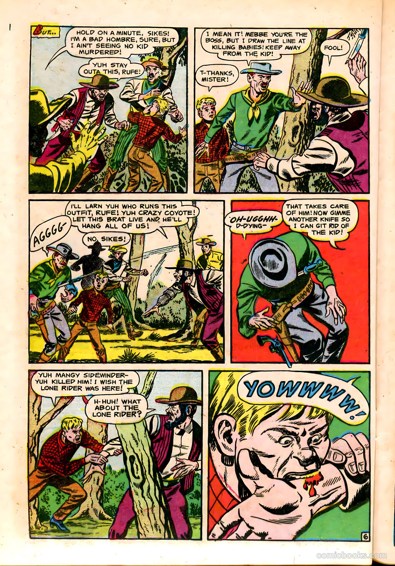 The Lone Rider #14 (1953) — page 24 of 36