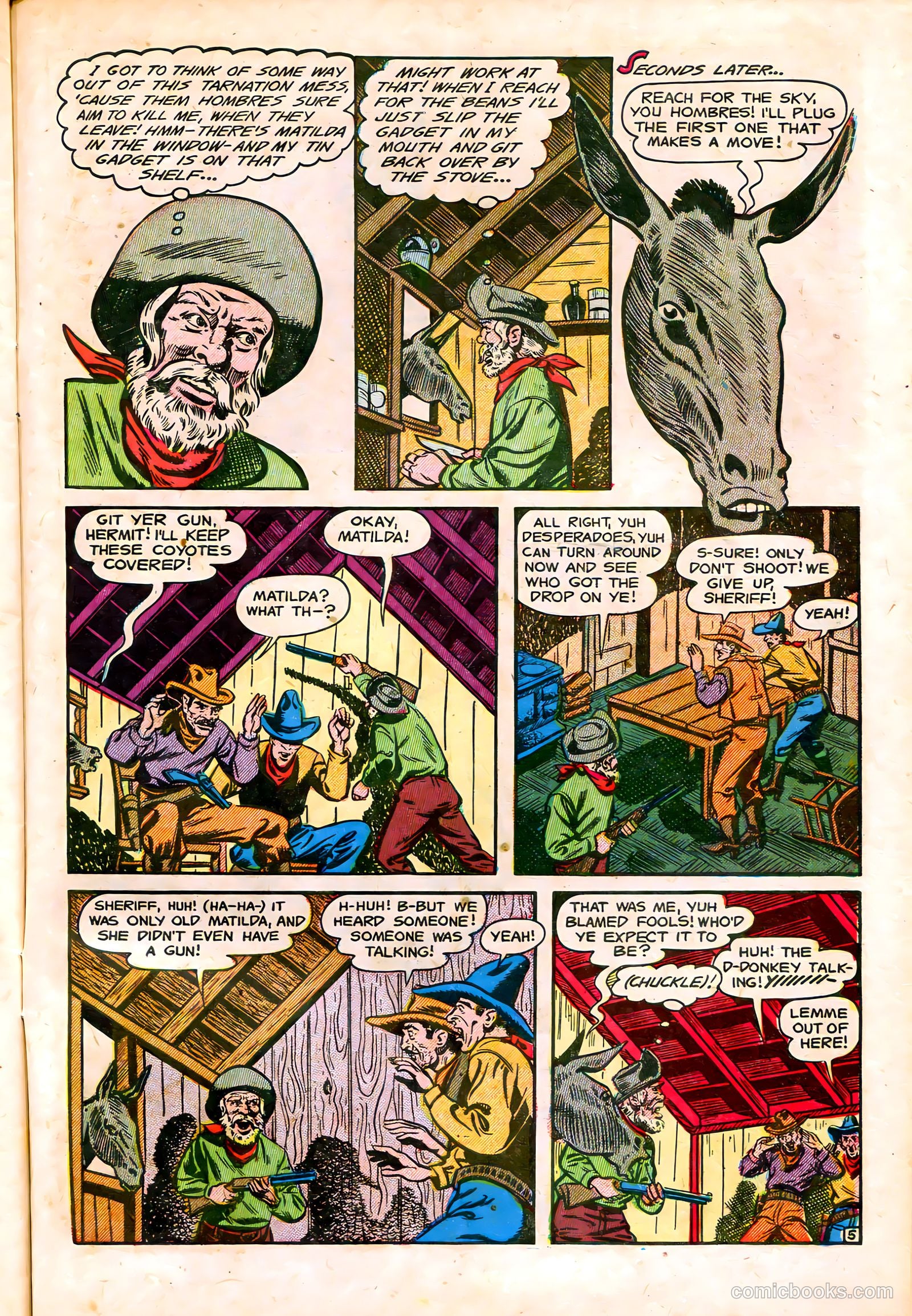 The Lone Rider #14 (1953) — page 31 of 36