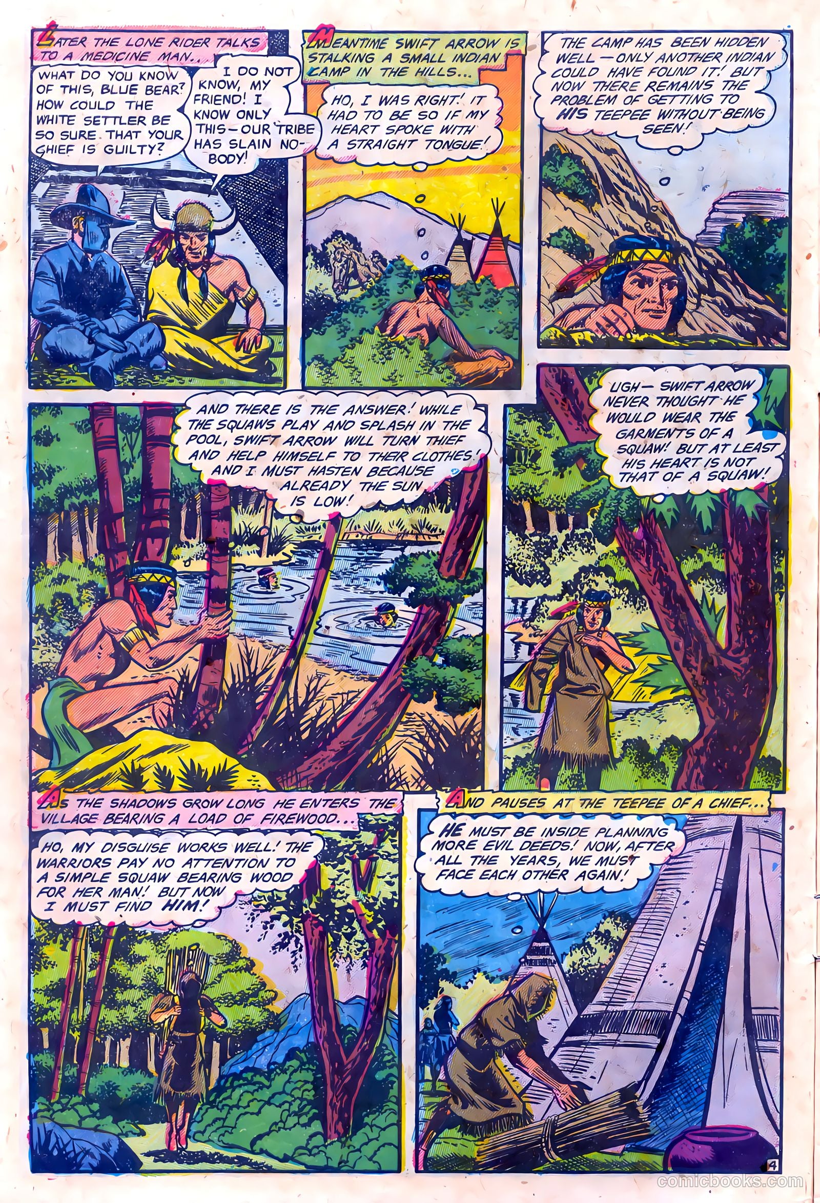 The Lone Rider #15 (1953) — page 6 of 36