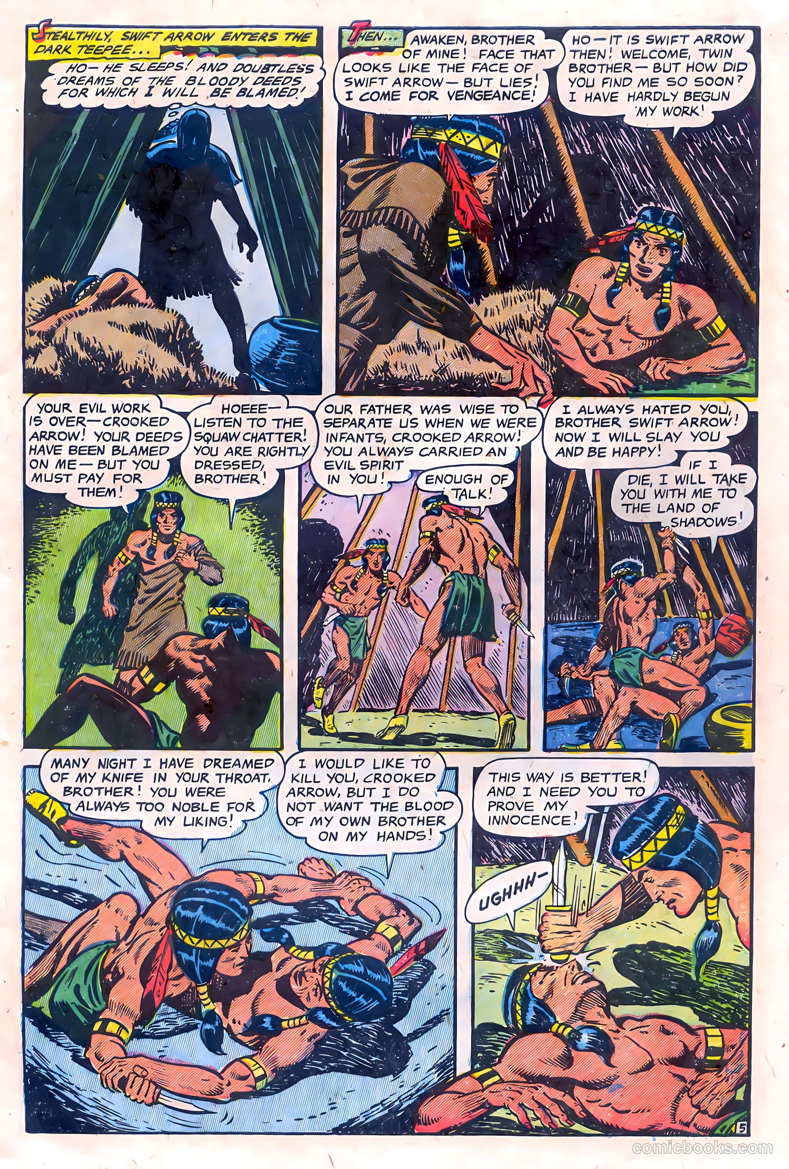 The Lone Rider #15 (1953) — page 7 of 36