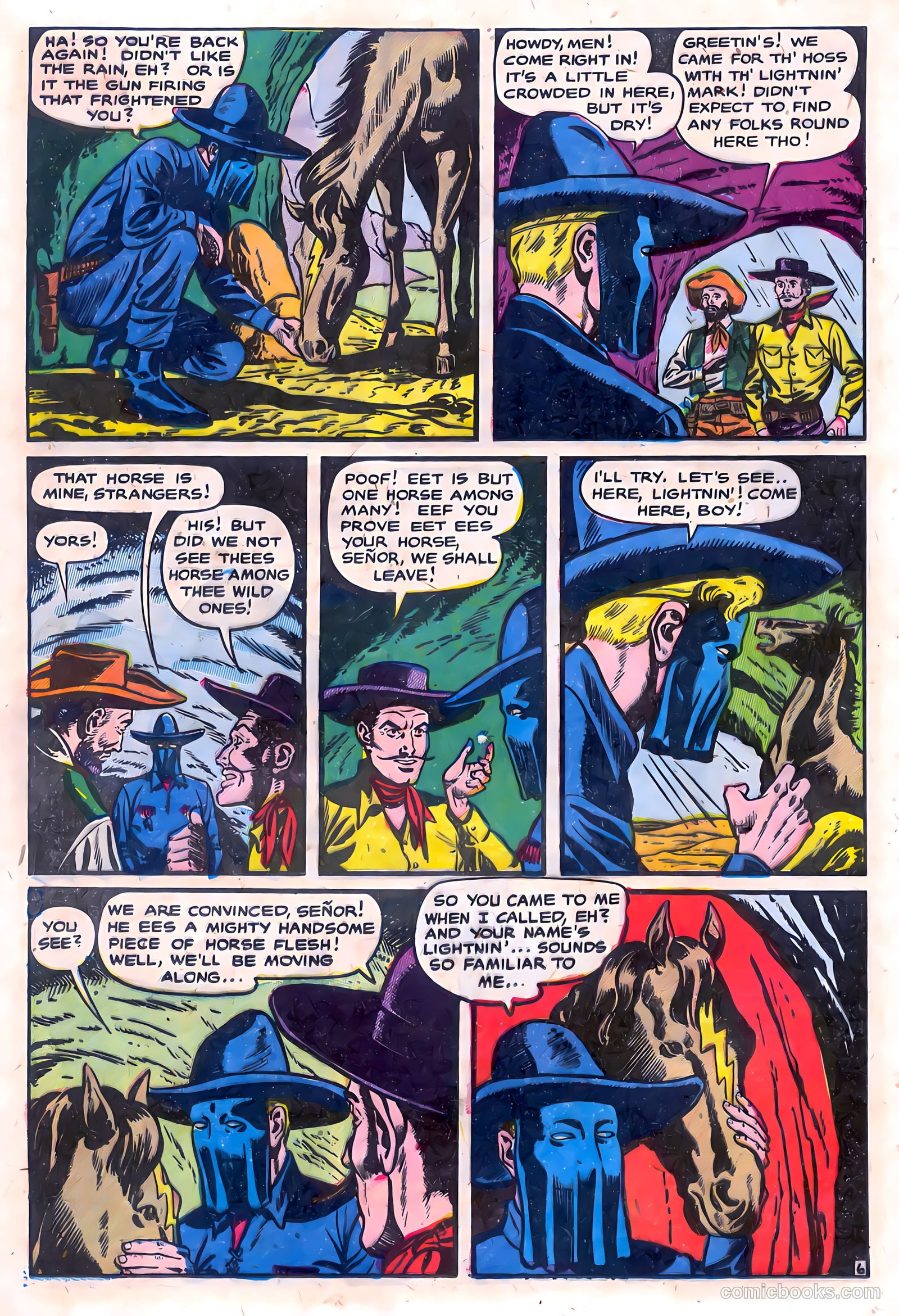 The Lone Rider #15 (1953) — page 24 of 36