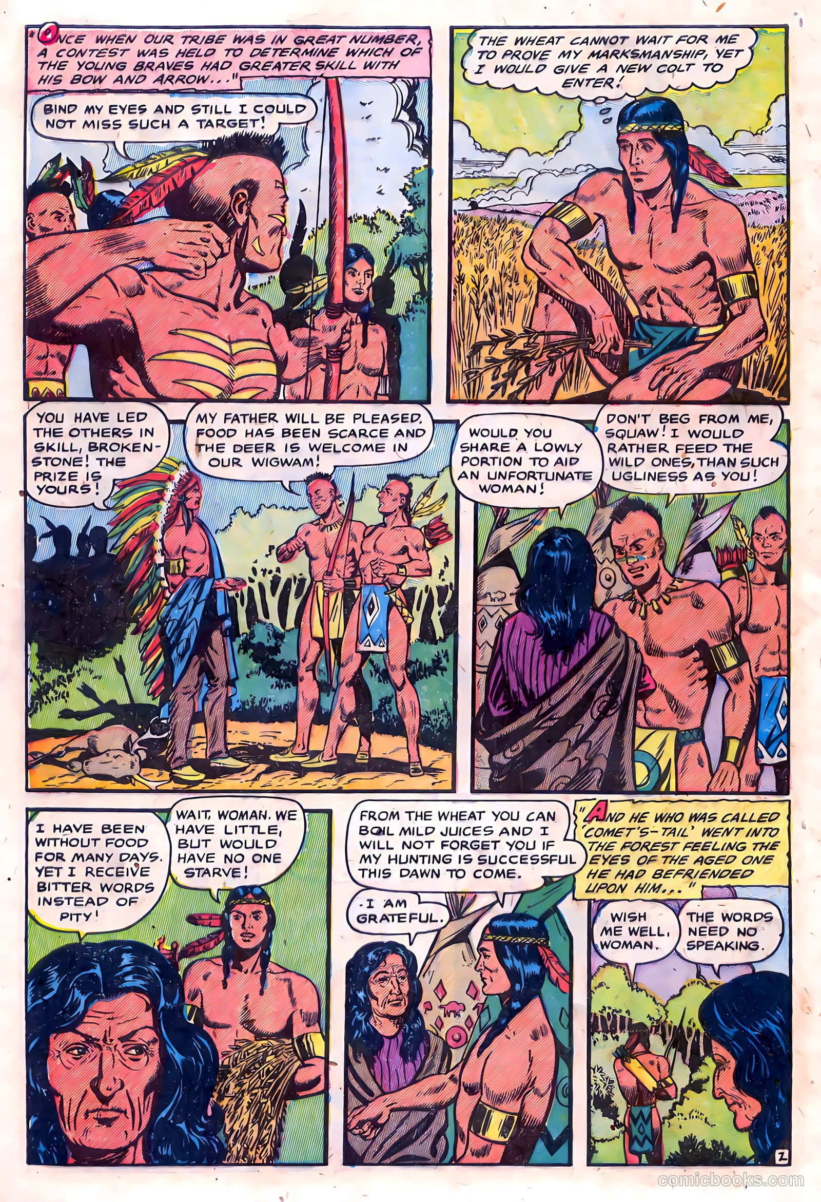 The Lone Rider #15 (1953) — page 28 of 36