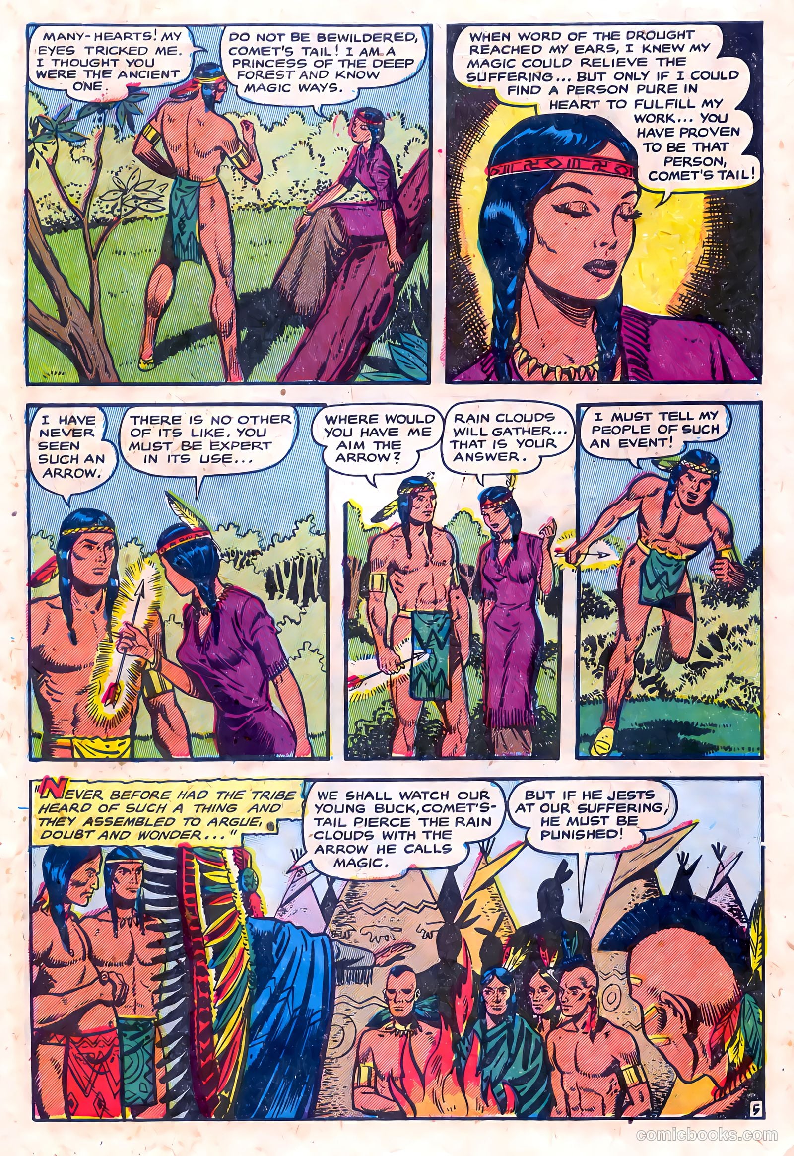 The Lone Rider #15 (1953) — page 31 of 36