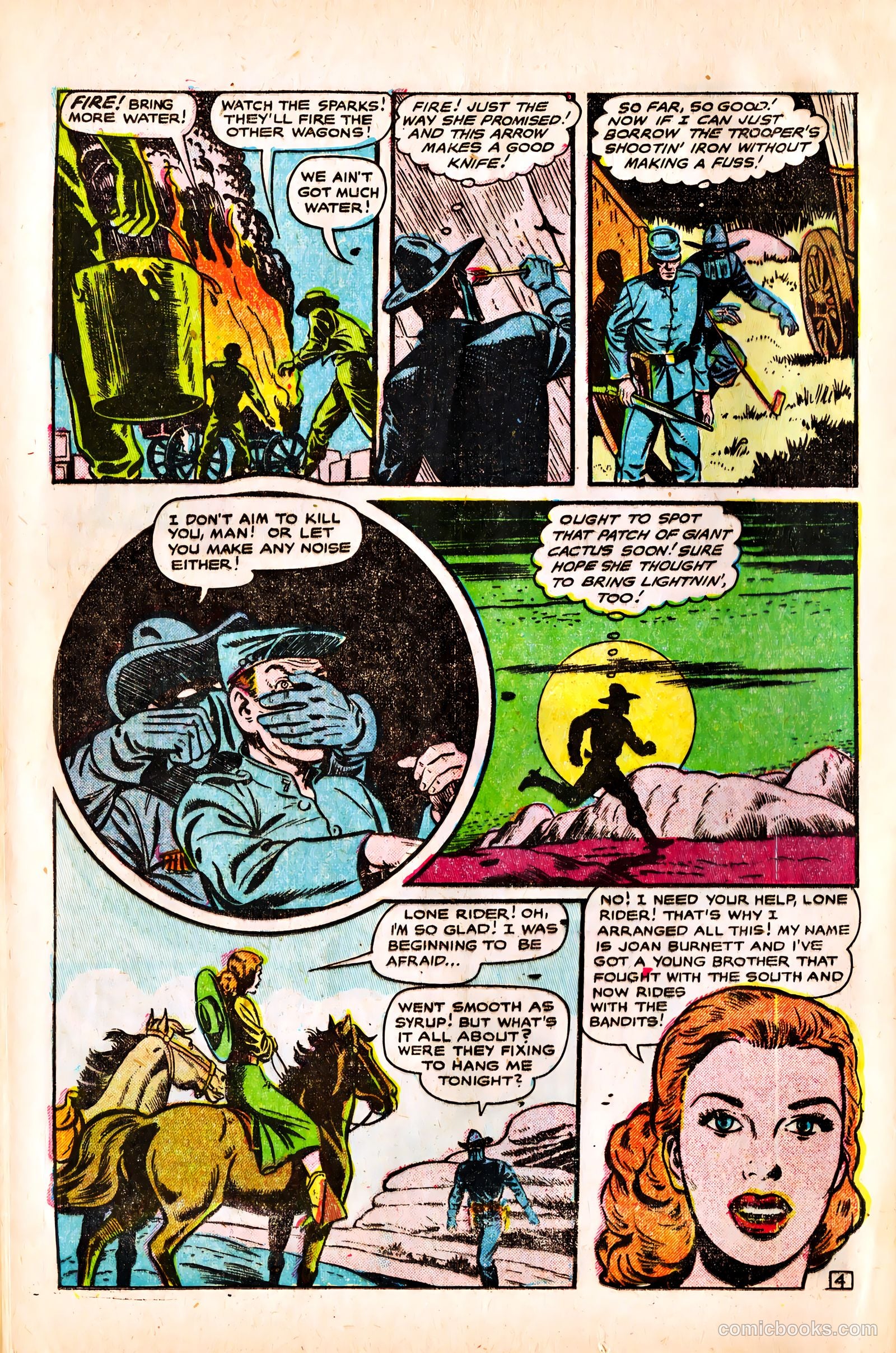 The Lone Rider #16 (1953) — page 12 of 37