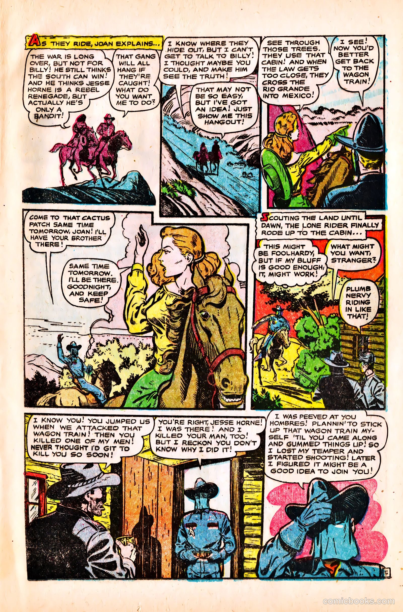The Lone Rider #16 (1953) — page 13 of 37