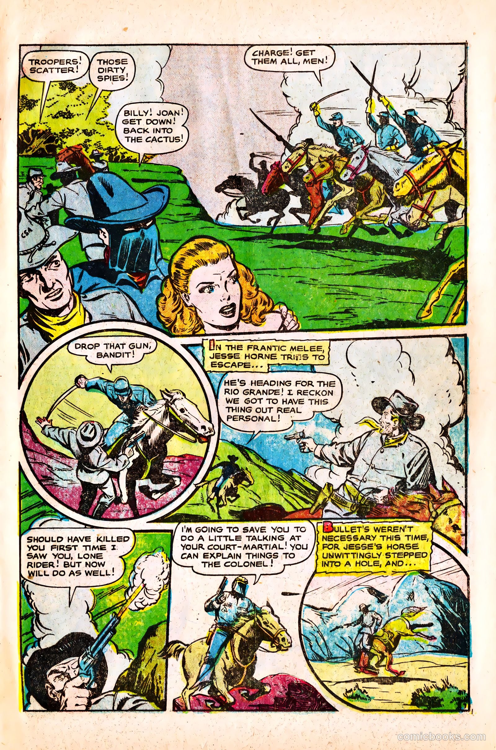 The Lone Rider #16 (1953) — page 16 of 37