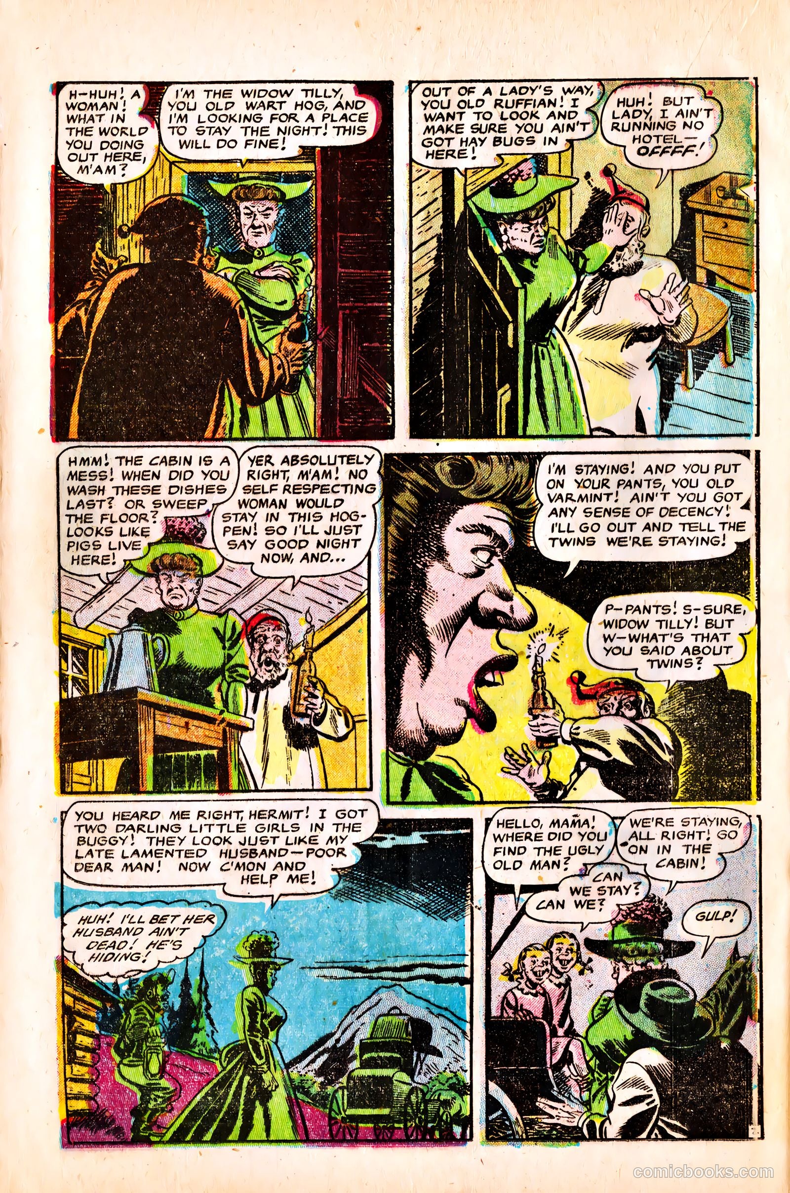 The Lone Rider #16 (1953) — page 21 of 37