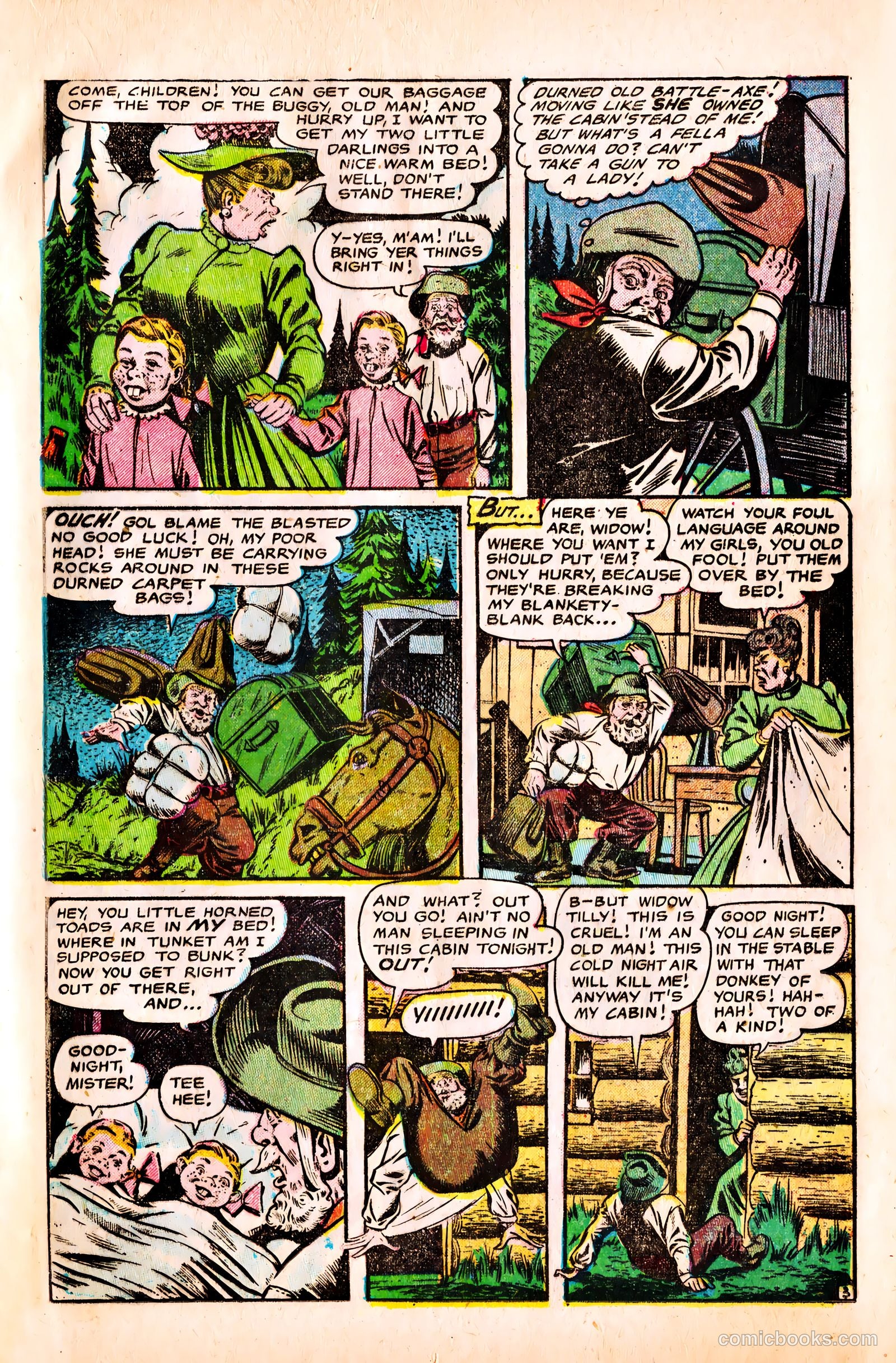 The Lone Rider #16 (1953) — page 22 of 37