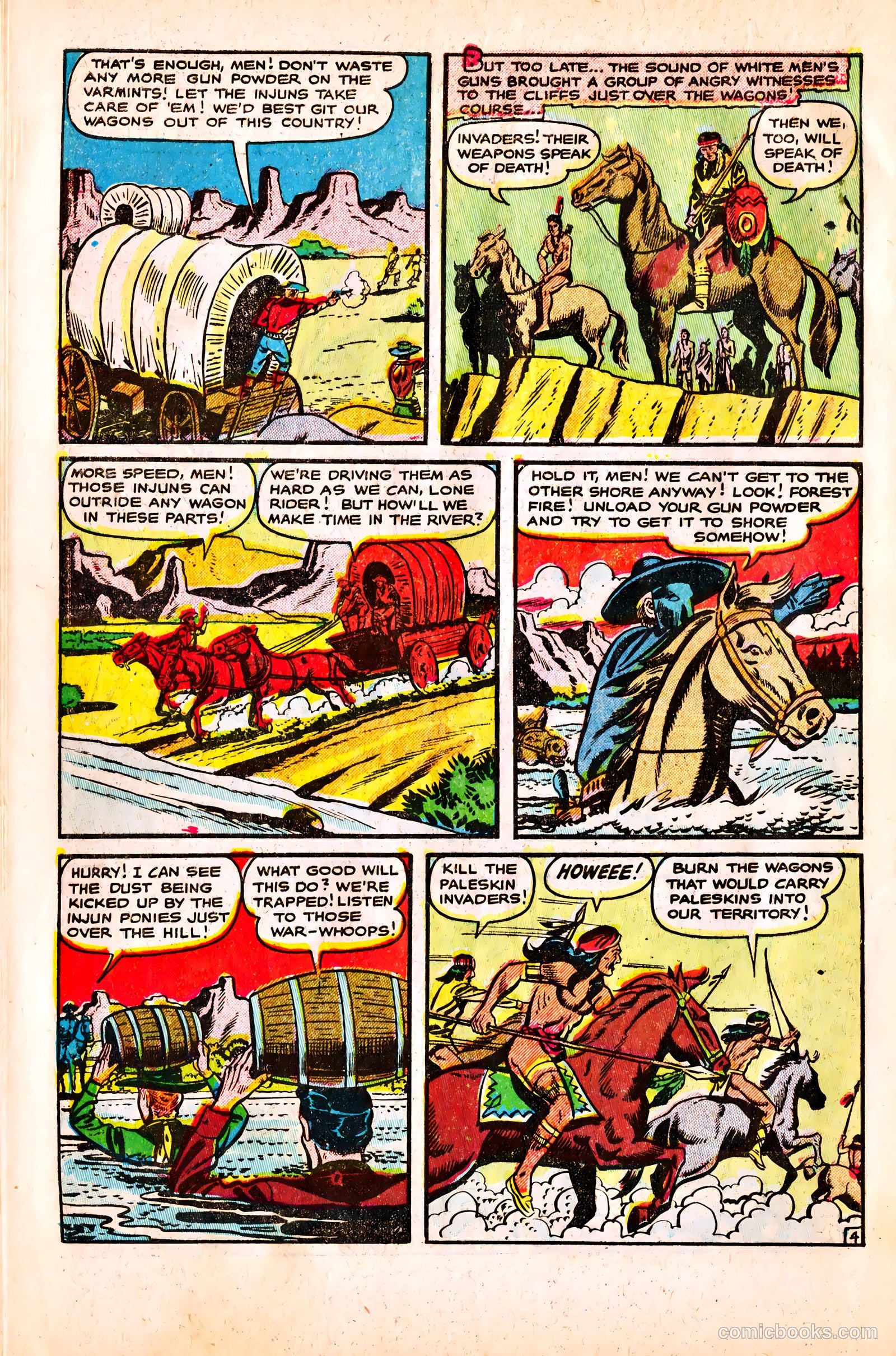 The Lone Rider #16 (1953) — page 31 of 37
