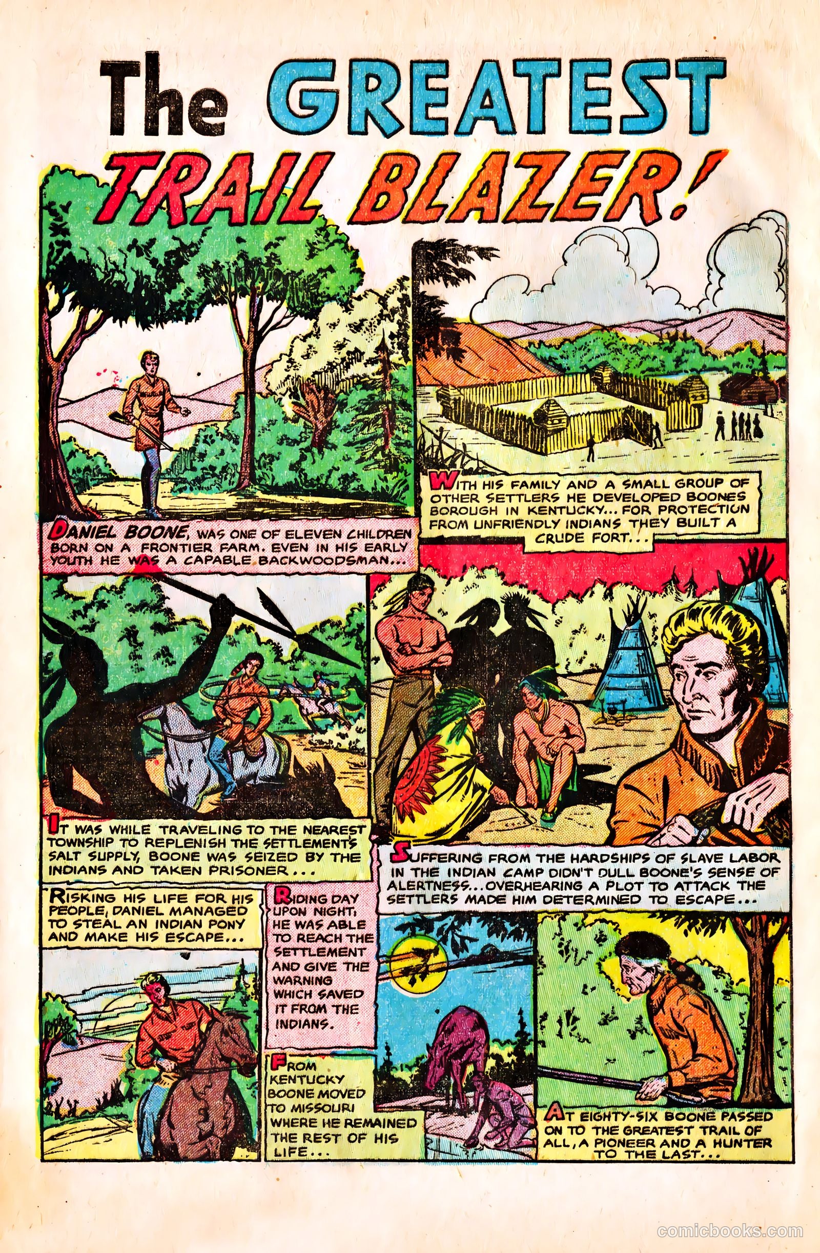 The Lone Rider #16 (1953) — page 33 of 37