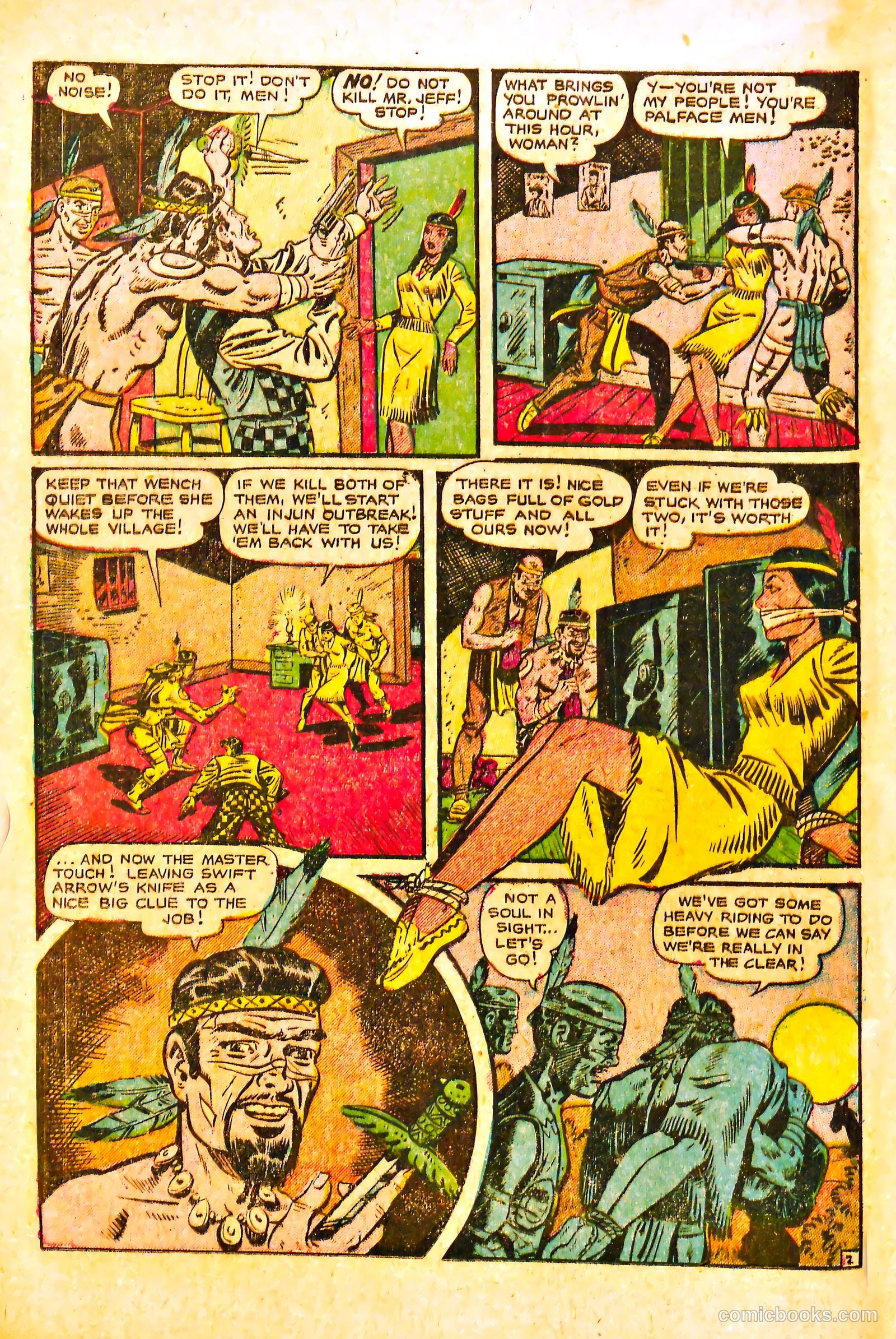 The Lone Rider #17 (1954) — page 12 of 36