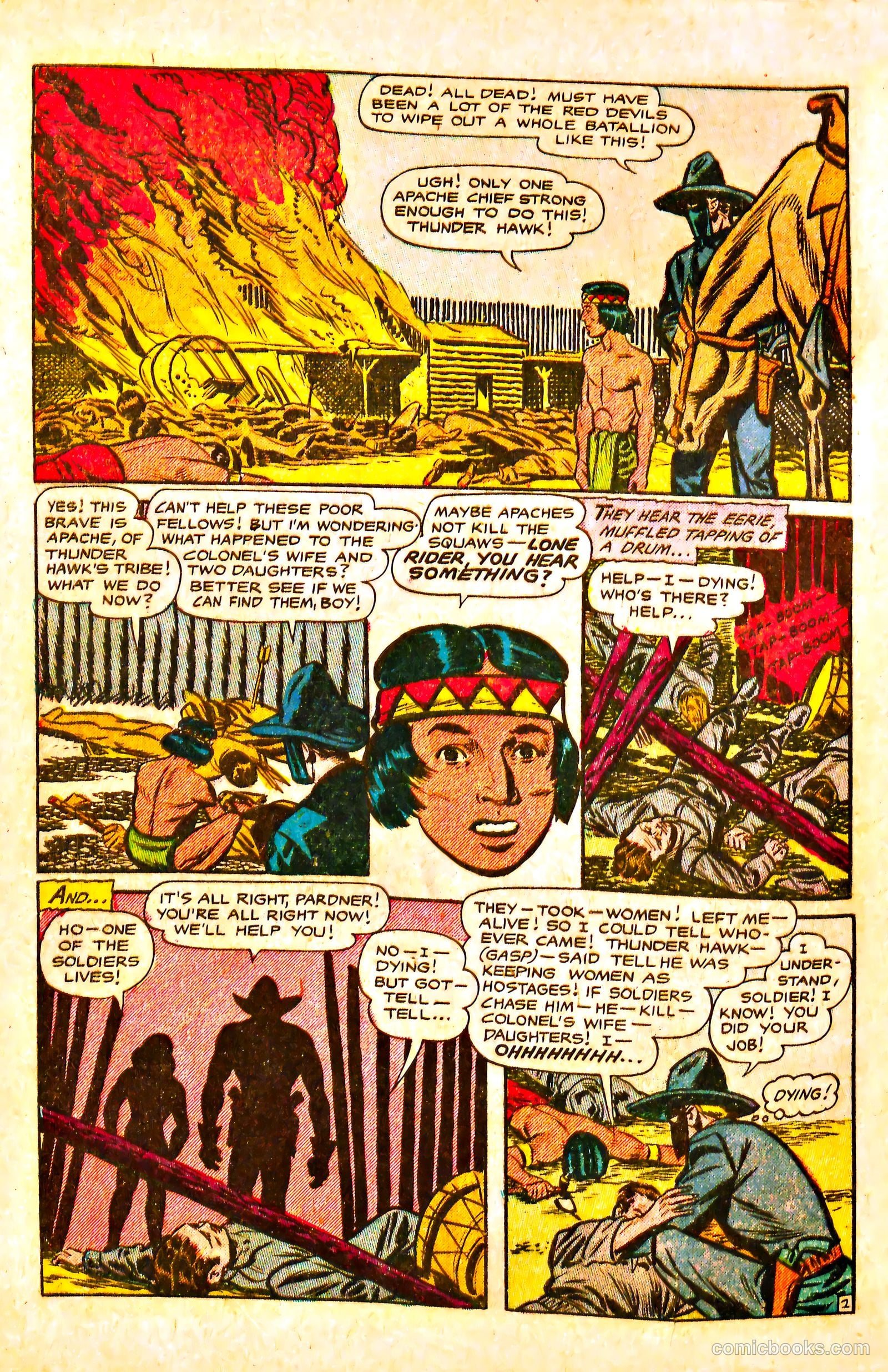 The Lone Rider #18 (1954) — page 4 of 36