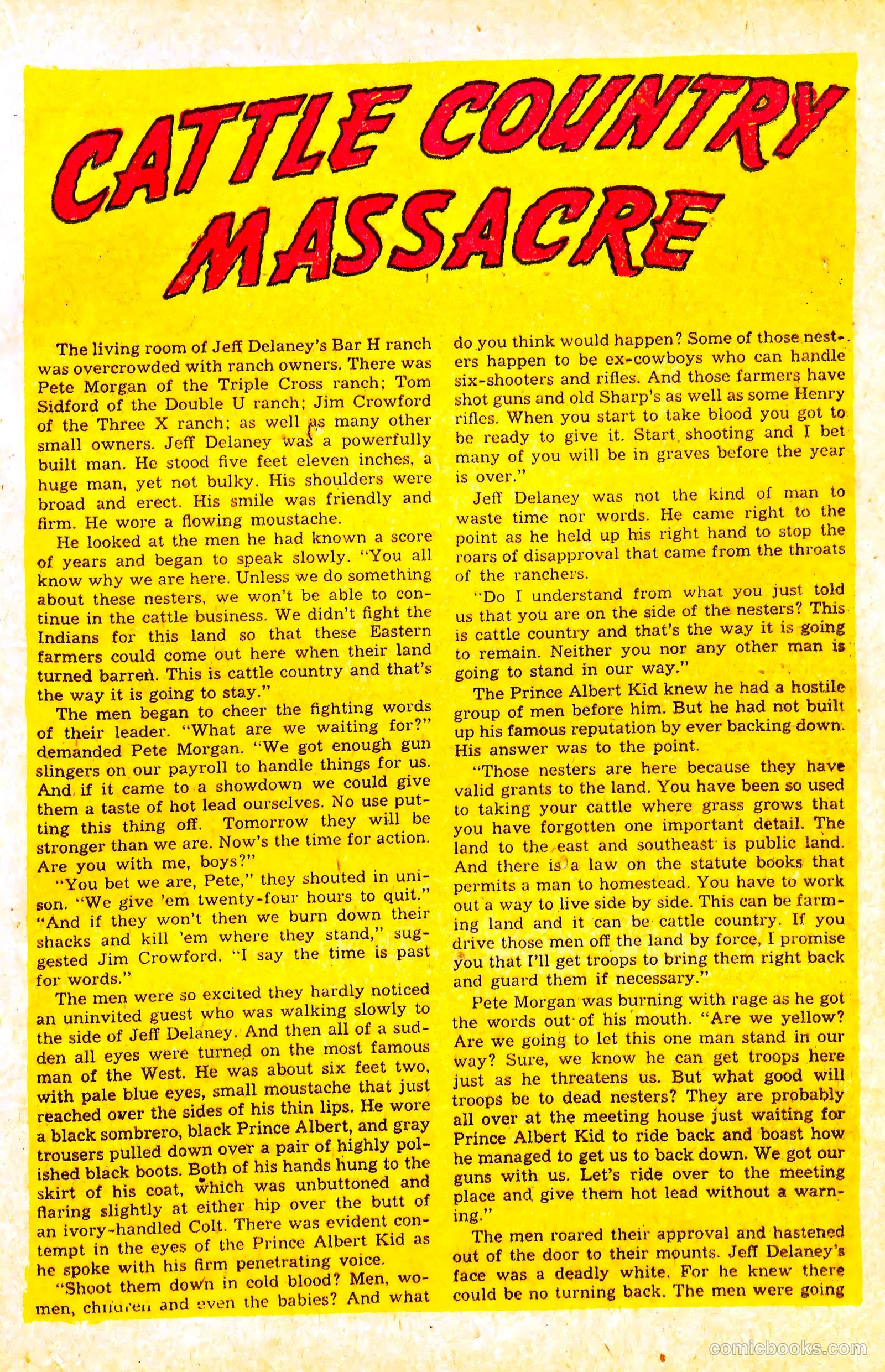The Lone Rider #18 (1954) — page 17 of 36