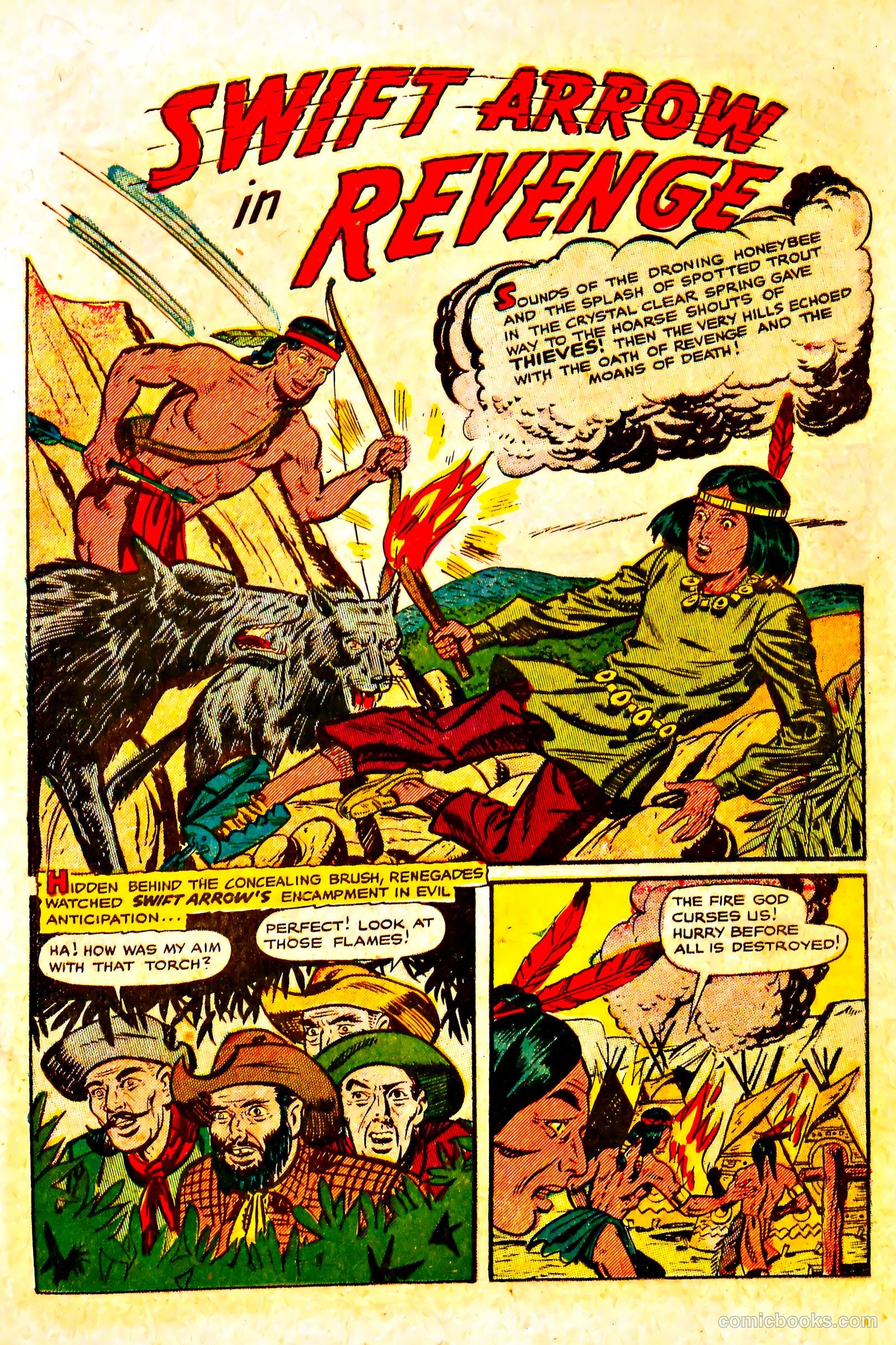 The Lone Rider #18 (1954) — page 19 of 36