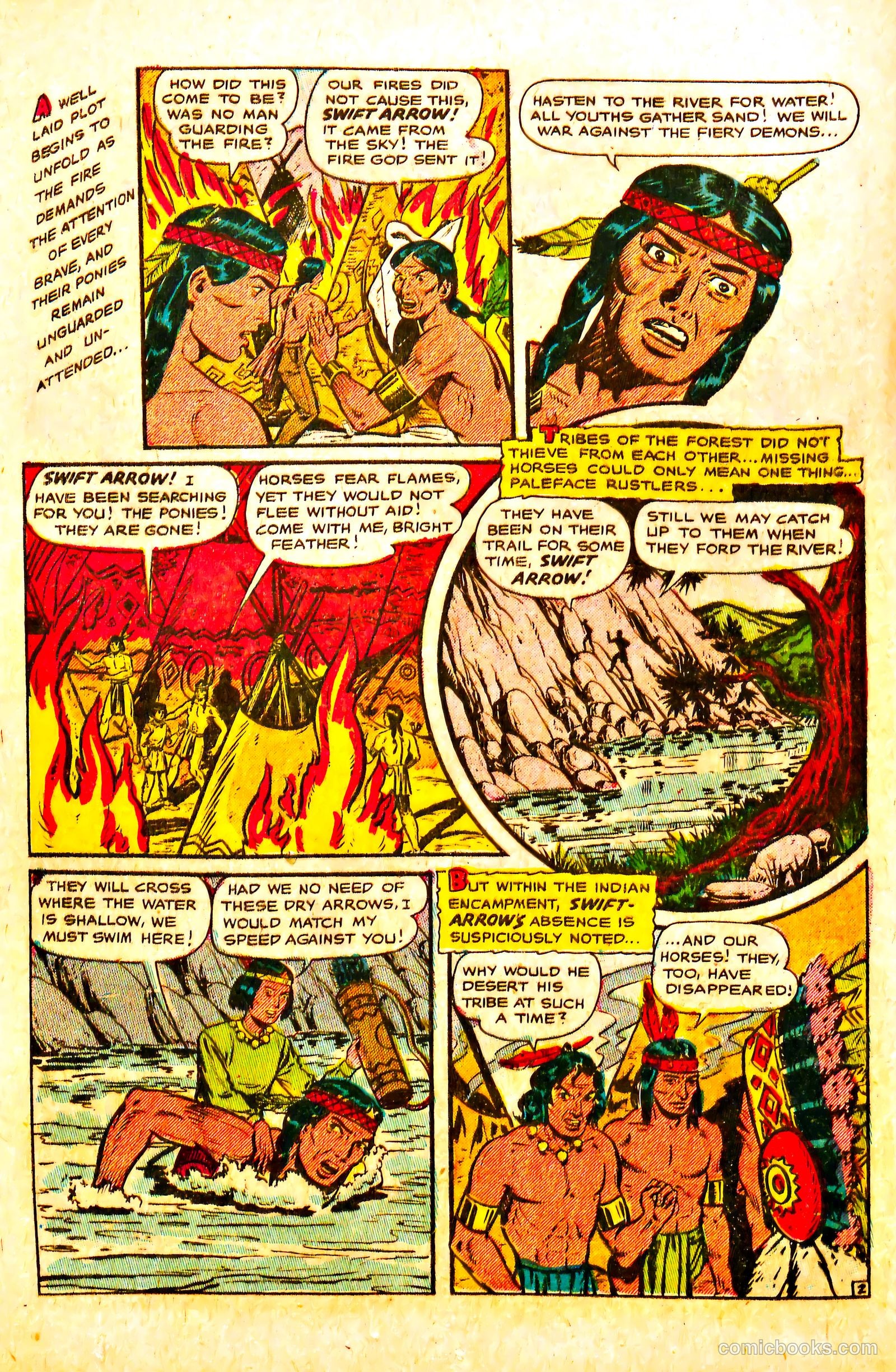 The Lone Rider #18 (1954) — page 20 of 36