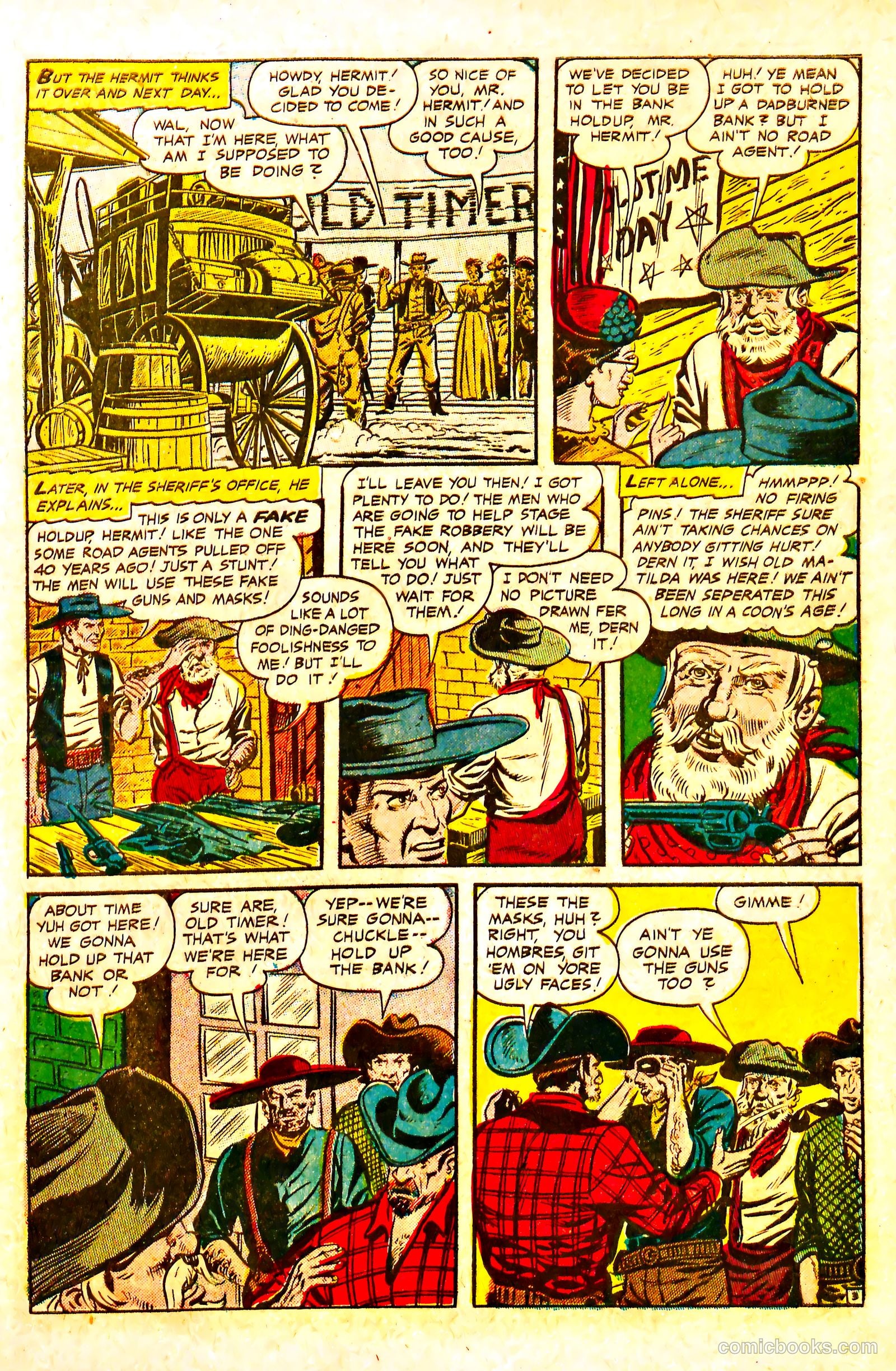 The Lone Rider #18 (1954) — page 29 of 36