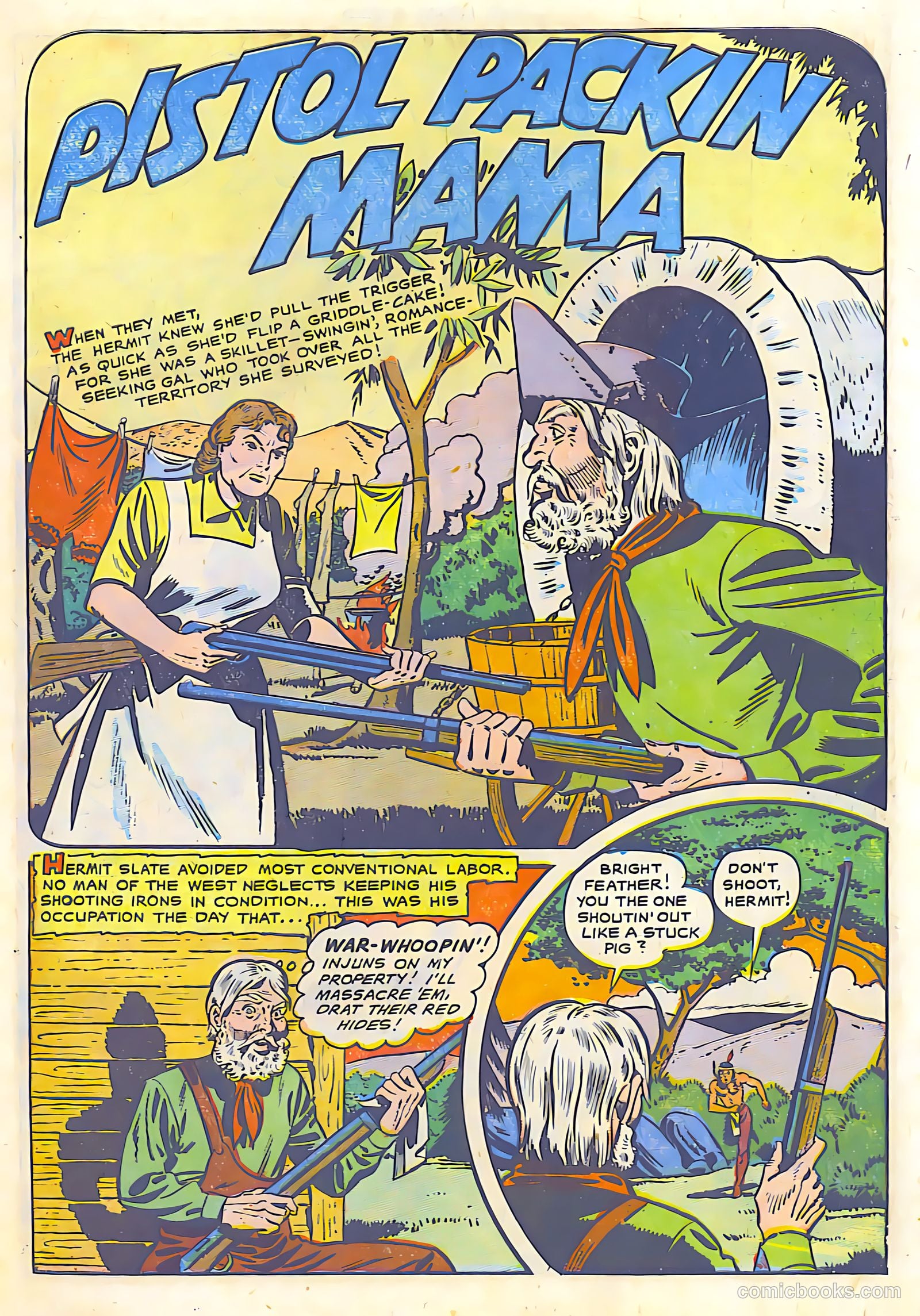 The Lone Rider #19 (1954) — page 5 of 36