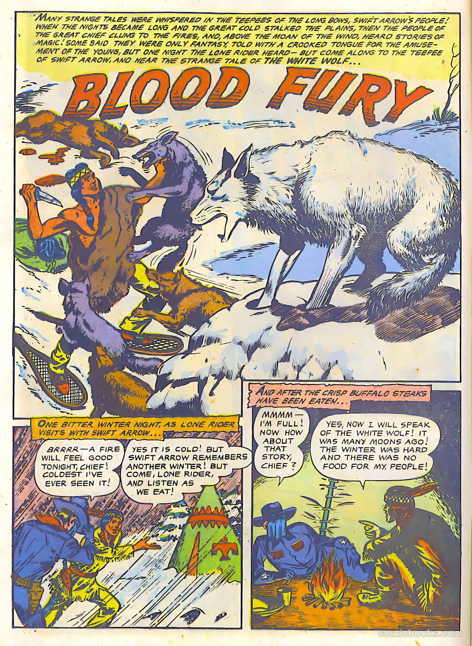The Lone Rider #19 (1954) — page 12 of 36
