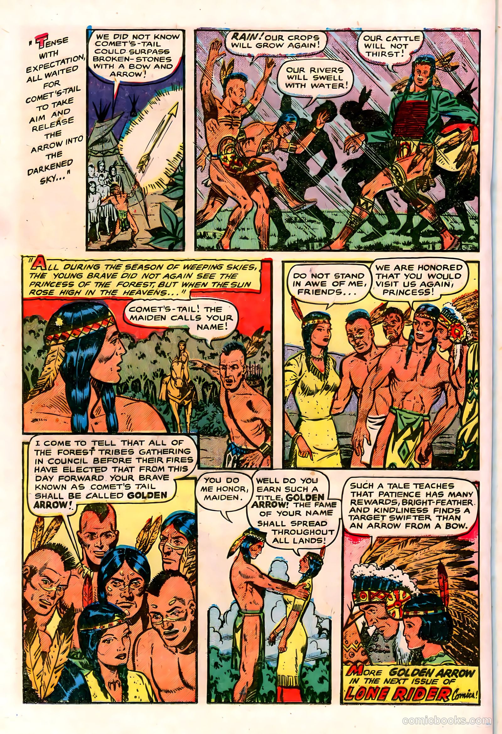 The Lone Rider #2 (1951) — page 28 of 52