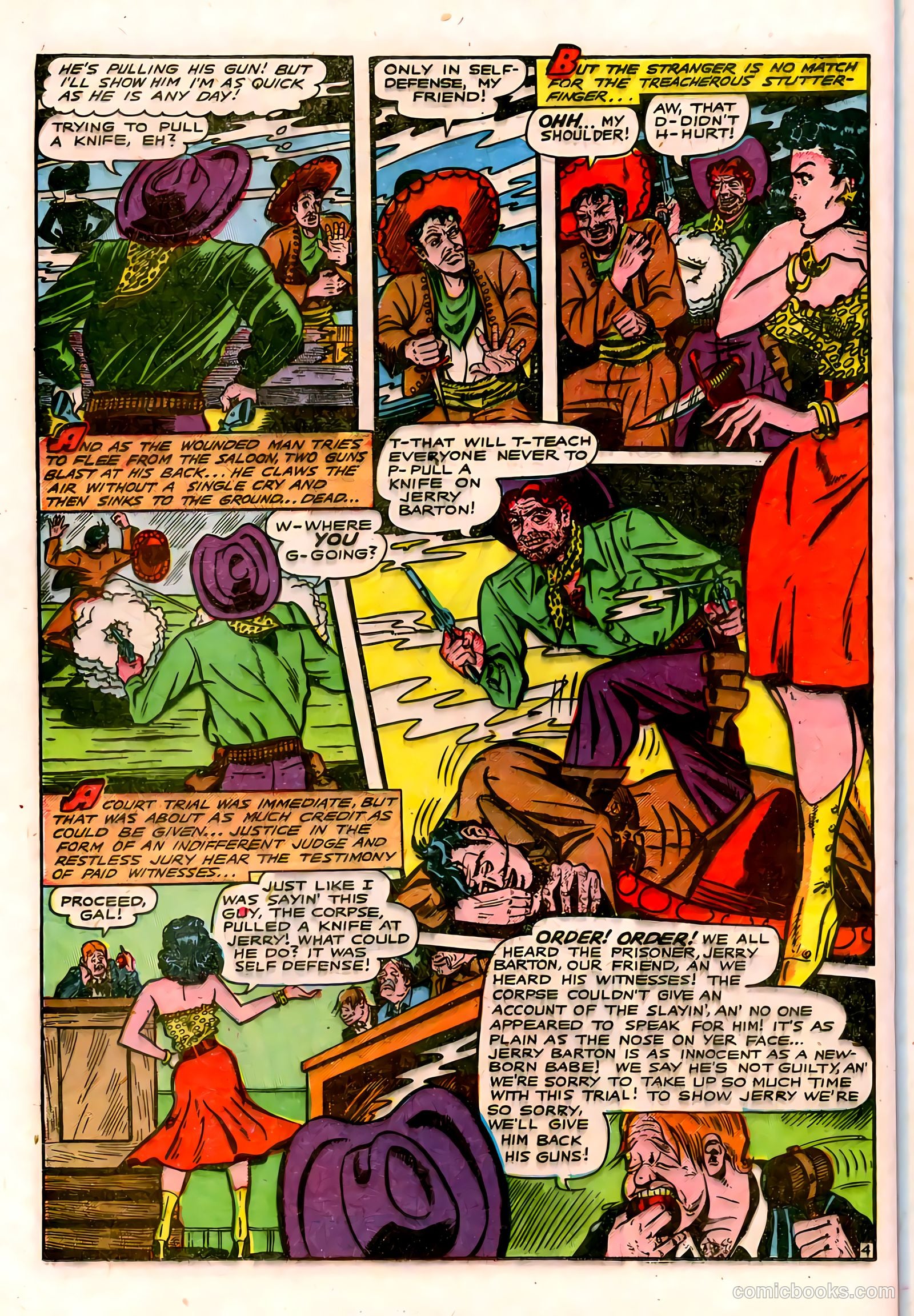 The Lone Rider #2 (1951) — page 32 of 52