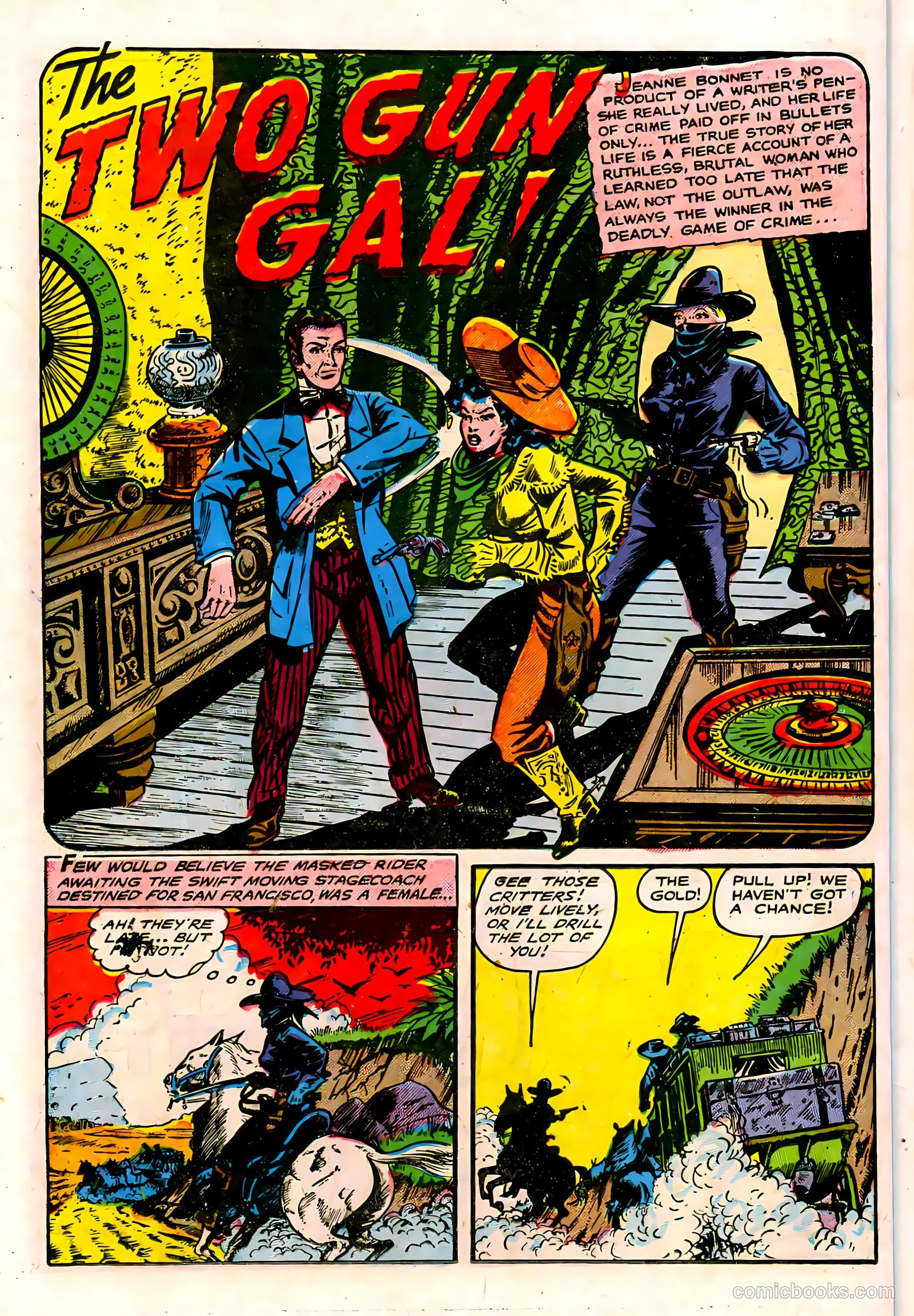 The Lone Rider #2 (1951) — page 34 of 52