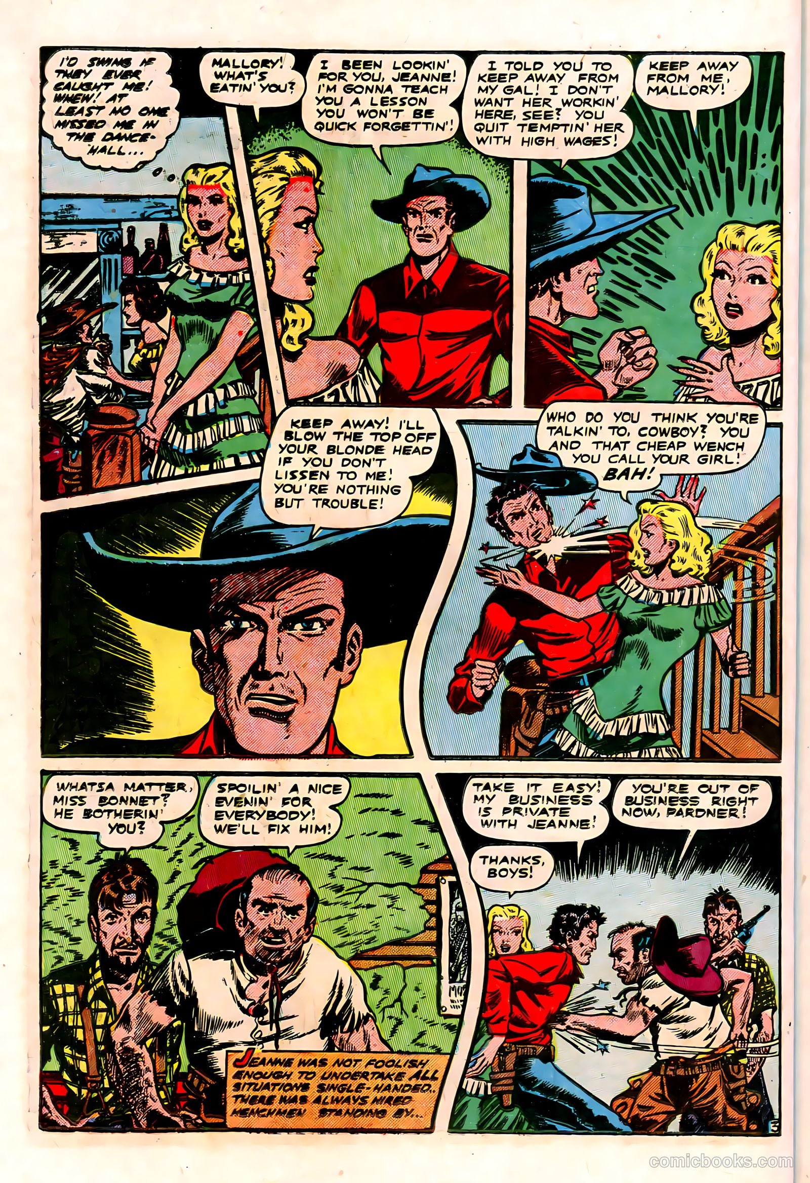 The Lone Rider #2 (1951) — page 36 of 52