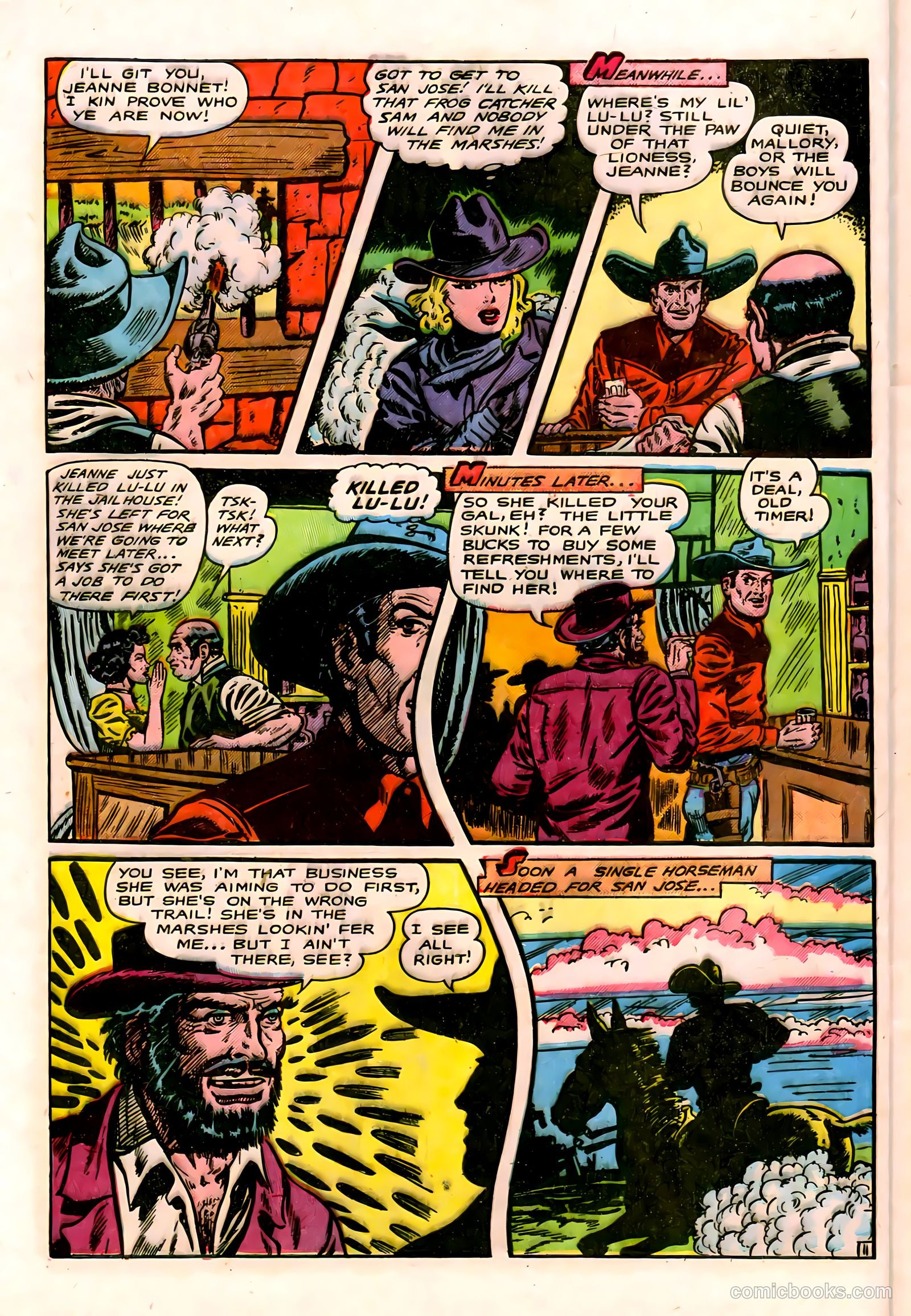 The Lone Rider #2 (1951) — page 44 of 52