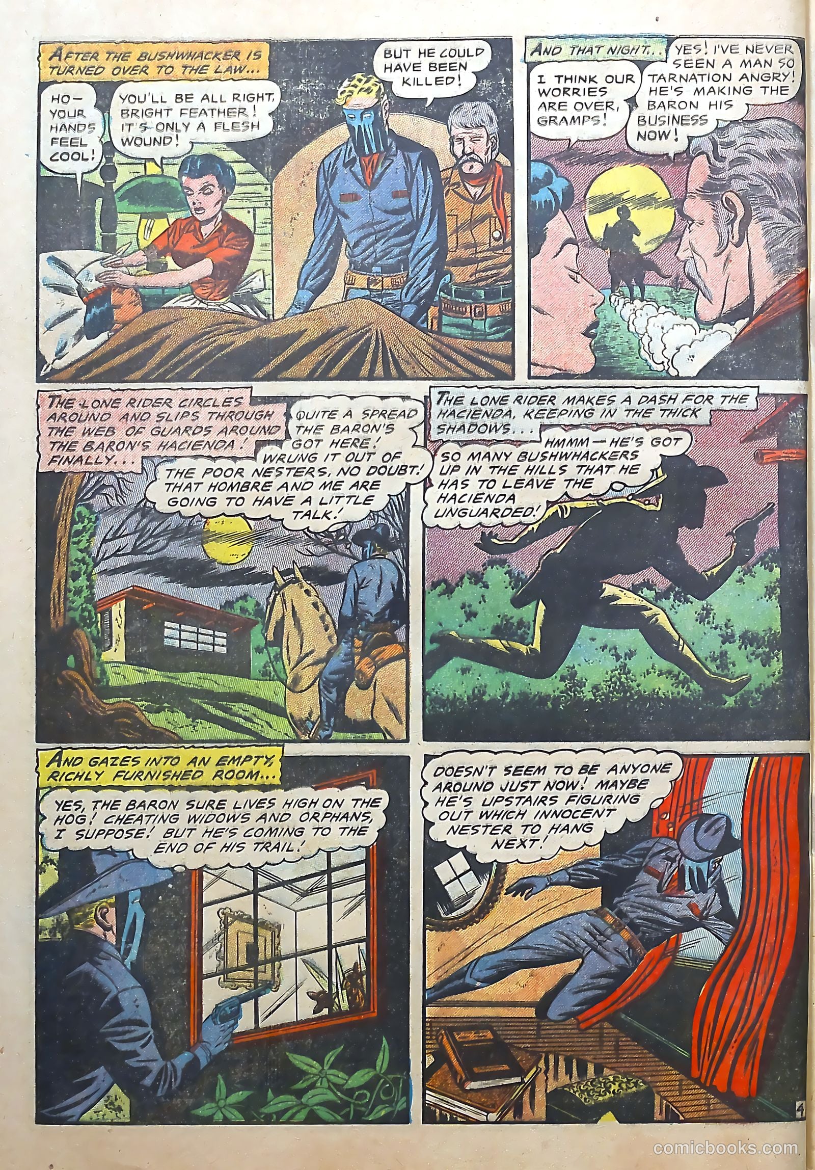 The Lone Rider #22 (1954) — page 6 of 36