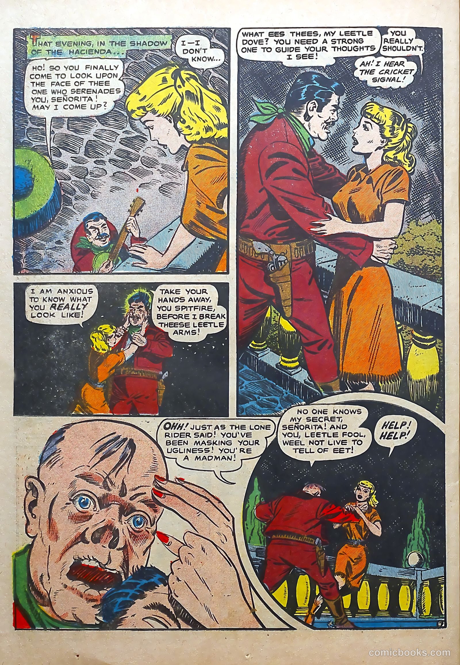 The Lone Rider #22 (1954) — page 24 of 36