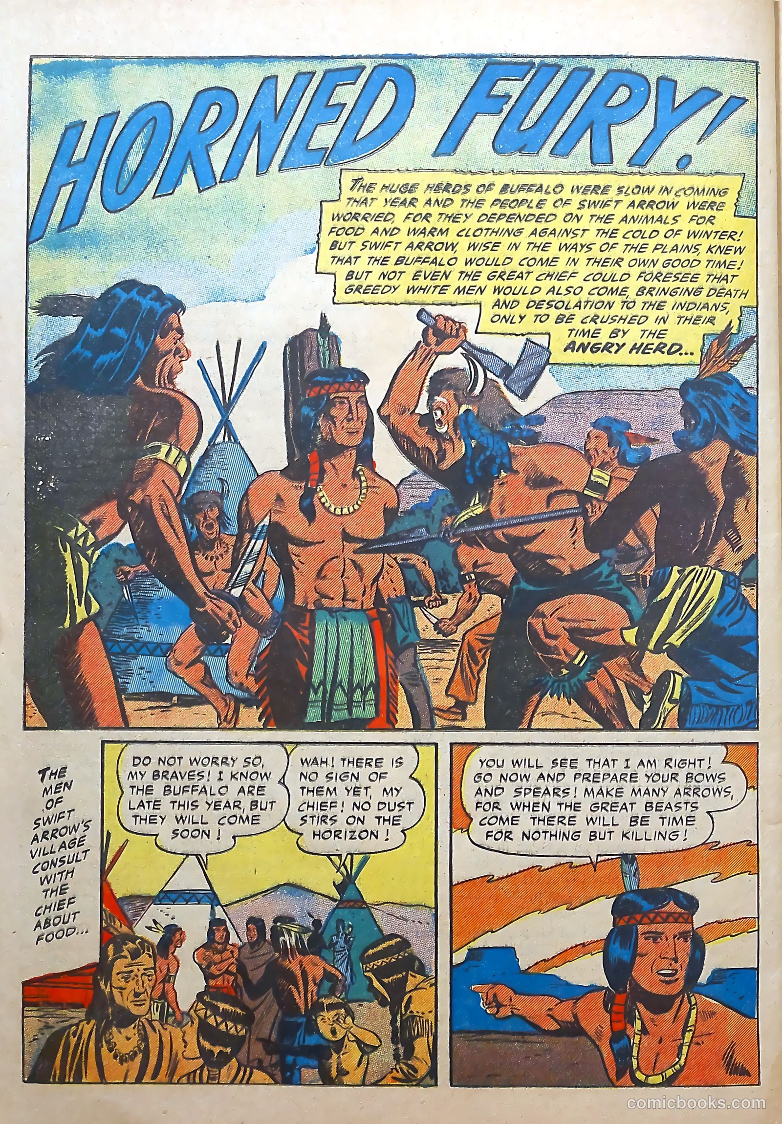 The Lone Rider #22 (1954) — page 30 of 36